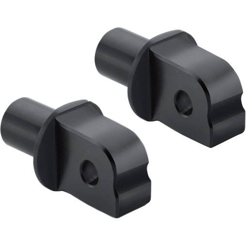 Rizoma Fußrastengelenke Ø18mm PE858B schwarz für Beifahrer - Motorradteile & Ersatzteile - Fußrasten & Hebel