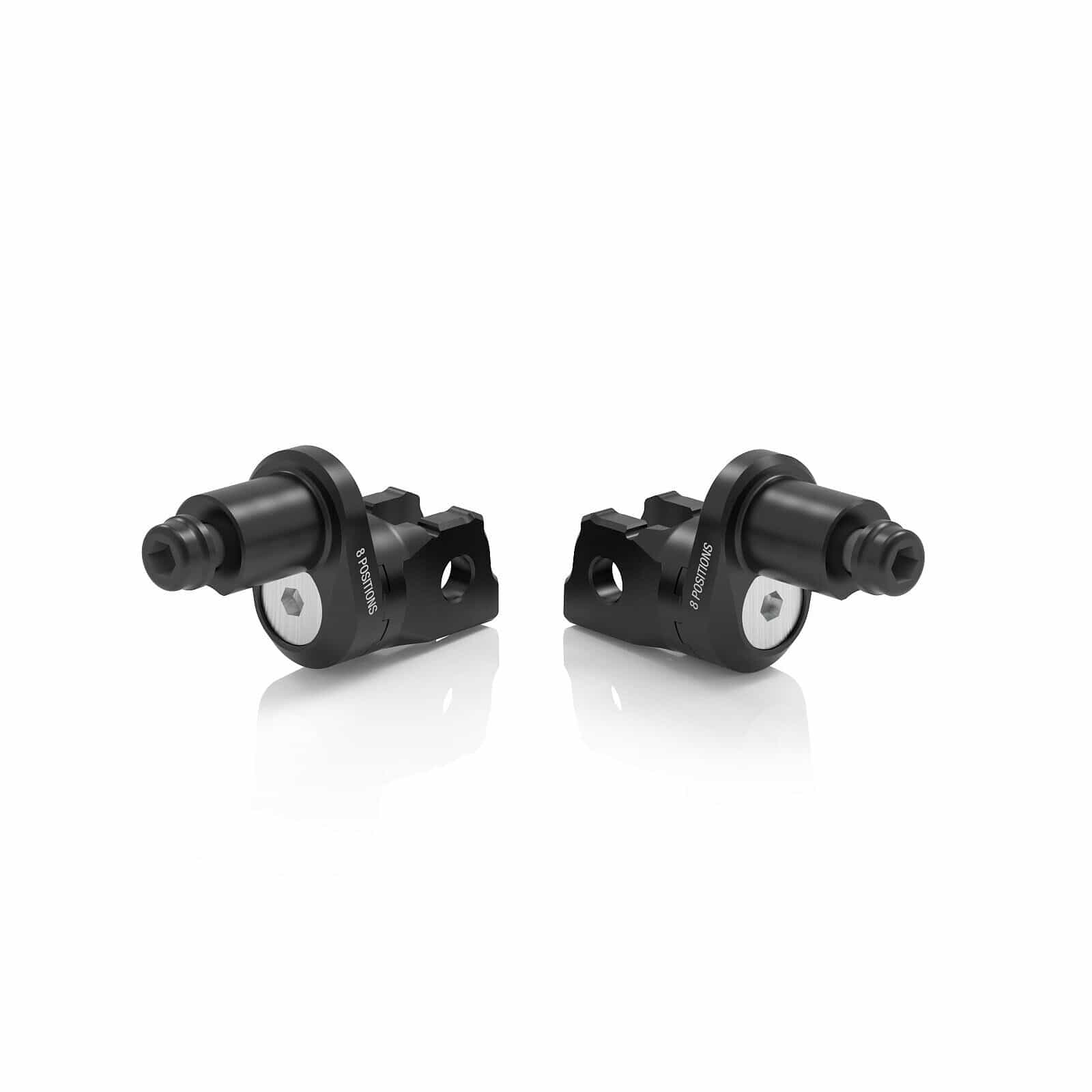 Rizoma Fußrastengelenke Ø18mm verstellbar PE814B für Fahrer - Motorradteile & Ersatzteile - Fußrasten & Hebel