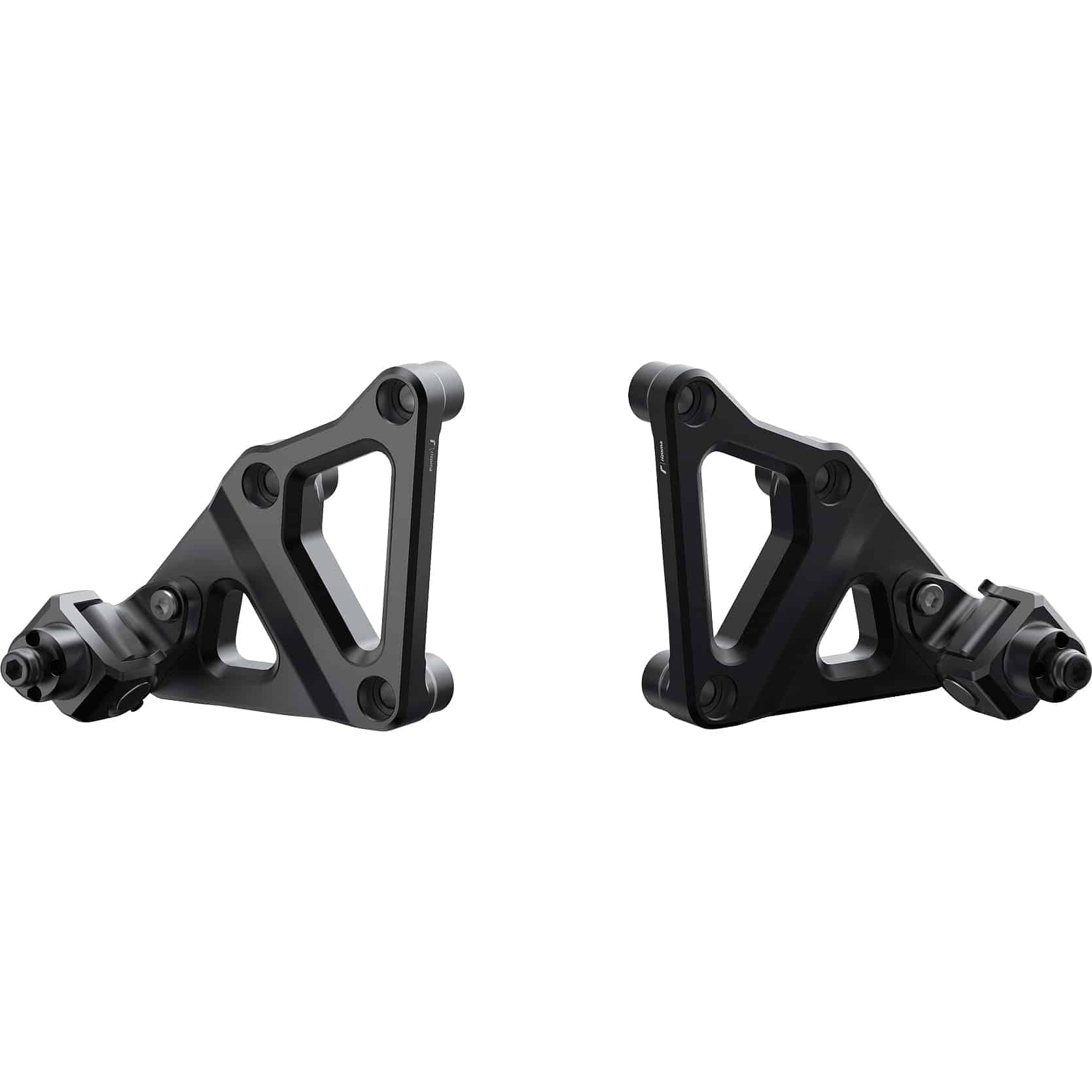 Rizoma Fußrastengelenke Ø22mm PE666B schwarz für Beifahrer - Motorradteile & Ersatzteile - Fußrasten & Hebel