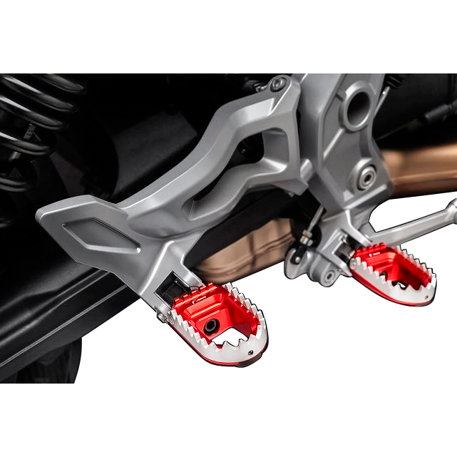 Rizoma Fußrastengelenke Ø22mm PE773B schwarz für Fahrer - Motorradteile & Ersatzteile - Fußrasten & Hebel