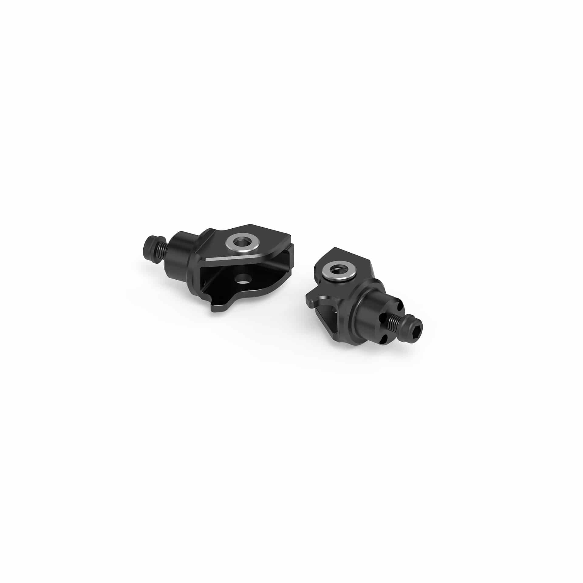 Rizoma Fußrastengelenke Ø22mm PE787B schwarz für Fahrer - Motorradteile & Ersatzteile - Fußrasten & Hebel