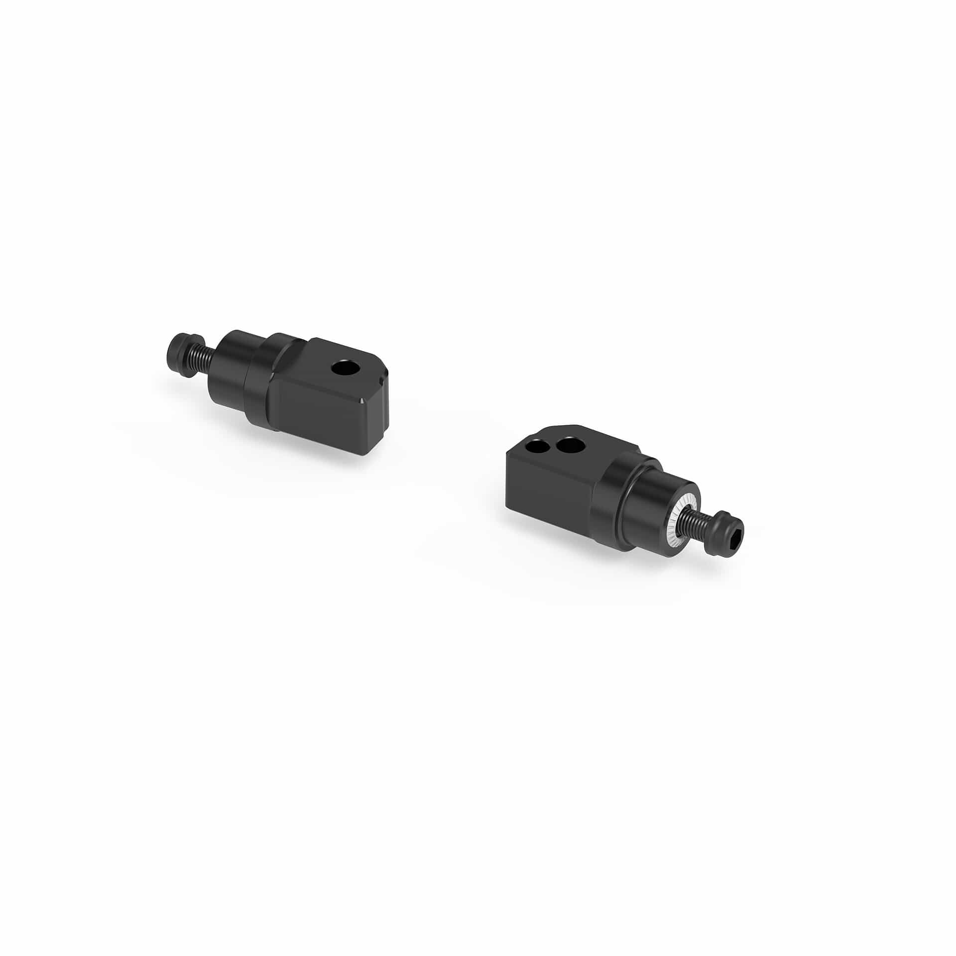 Rizoma Fußrastengelenke Ø22mm PE788B schwarz für Beifahrer - Motorradteile & Ersatzteile - Fußrasten & Hebel