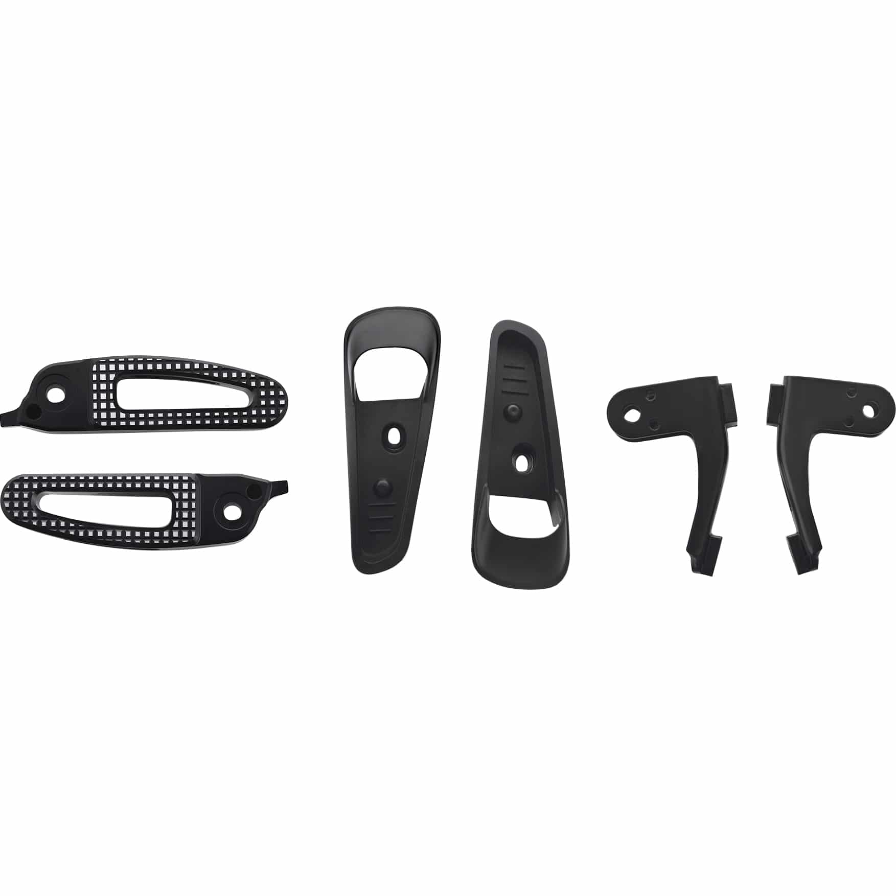 Rizoma Fußrastenpaar Beifahrer PE740B schwarz für Vespa GTS 150/300 - Motorradteile & Ersatzteile - Fußrasten & Hebel