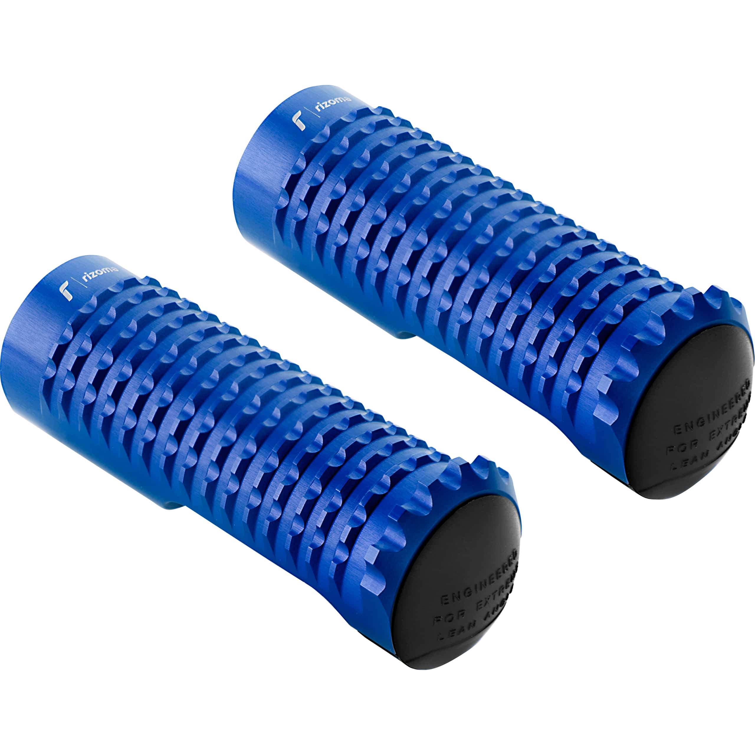 Rizoma Fußrastenpaar Ø18mm Extreme ohne Adaptergelenke! PE631U blau - Motorradteile & Ersatzteile - Fußrasten & Hebel