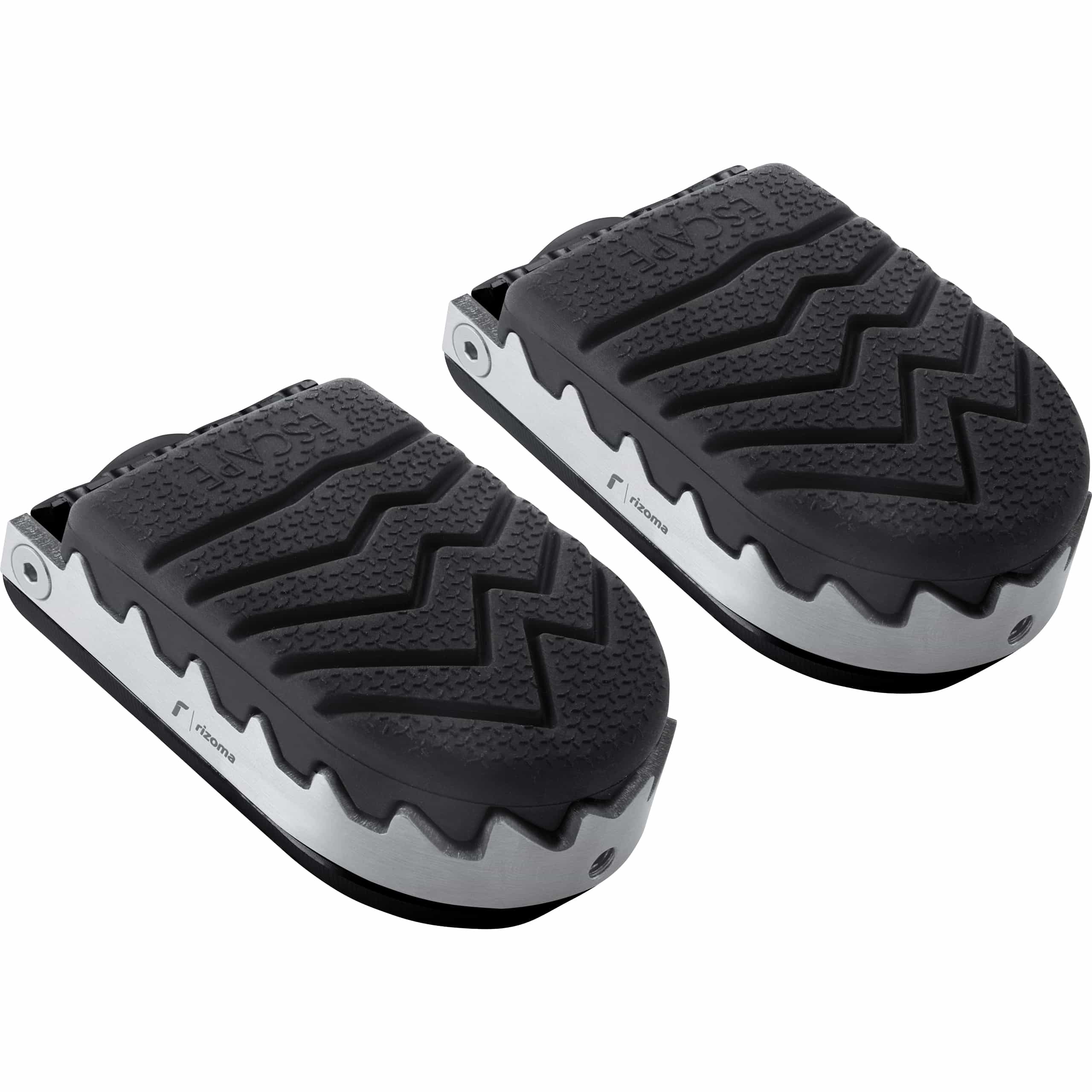 Rizoma Fußrastenpaar Ø22mm Escape ohne Adaptergelenke PE641B schwar - Motorradteile & Ersatzteile - Fußrasten & Hebel