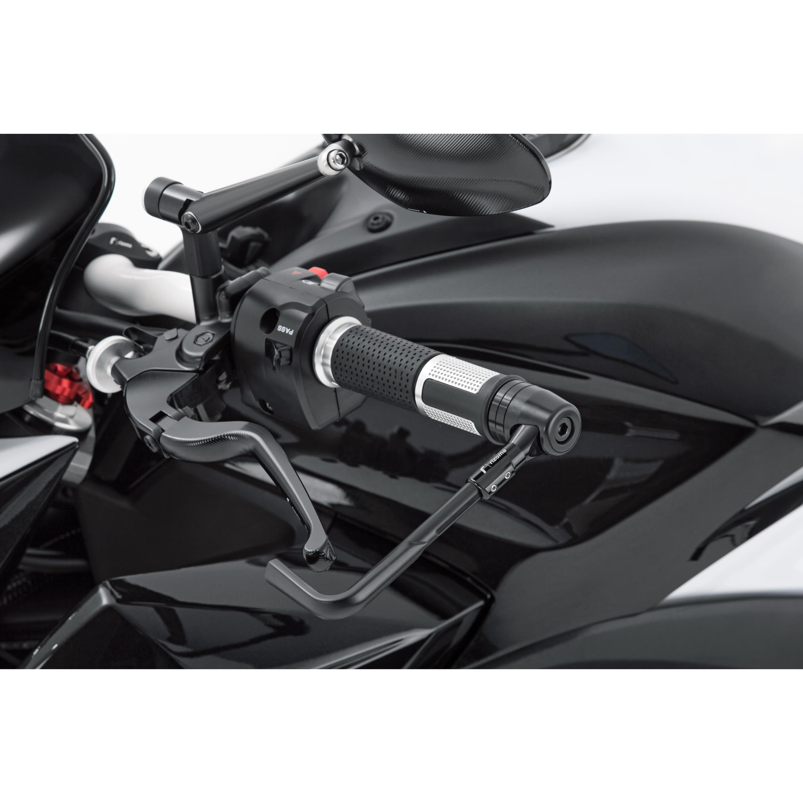Rizoma Hebelschützer ProGuard Street LP010B schwarz für M6 - Motorradteile & Ersatzteile - Lenker