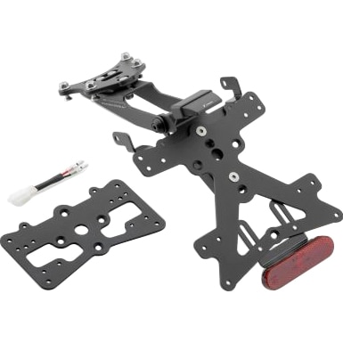 Rizoma Kennzeichenhalter Fox PT224B für Yamaha Tracer 900 2018-2020 - Motorradteile & Ersatzteile - Anbauteile