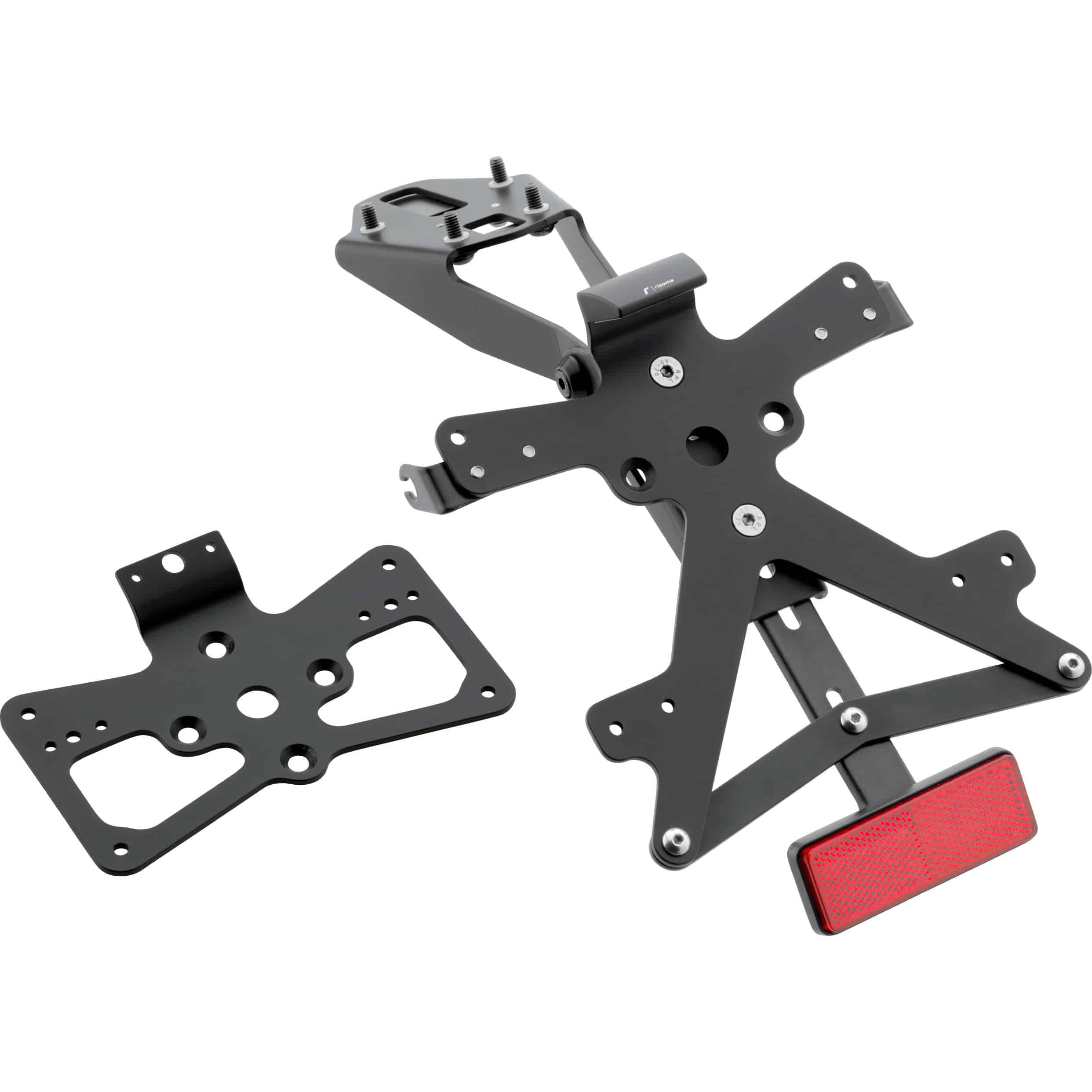 Rizoma Kennzeichenhalter Fox PT318B für Kawasaki ZX-10 R/RR 2016- - Motorradteile & Ersatzteile - Anbauteile