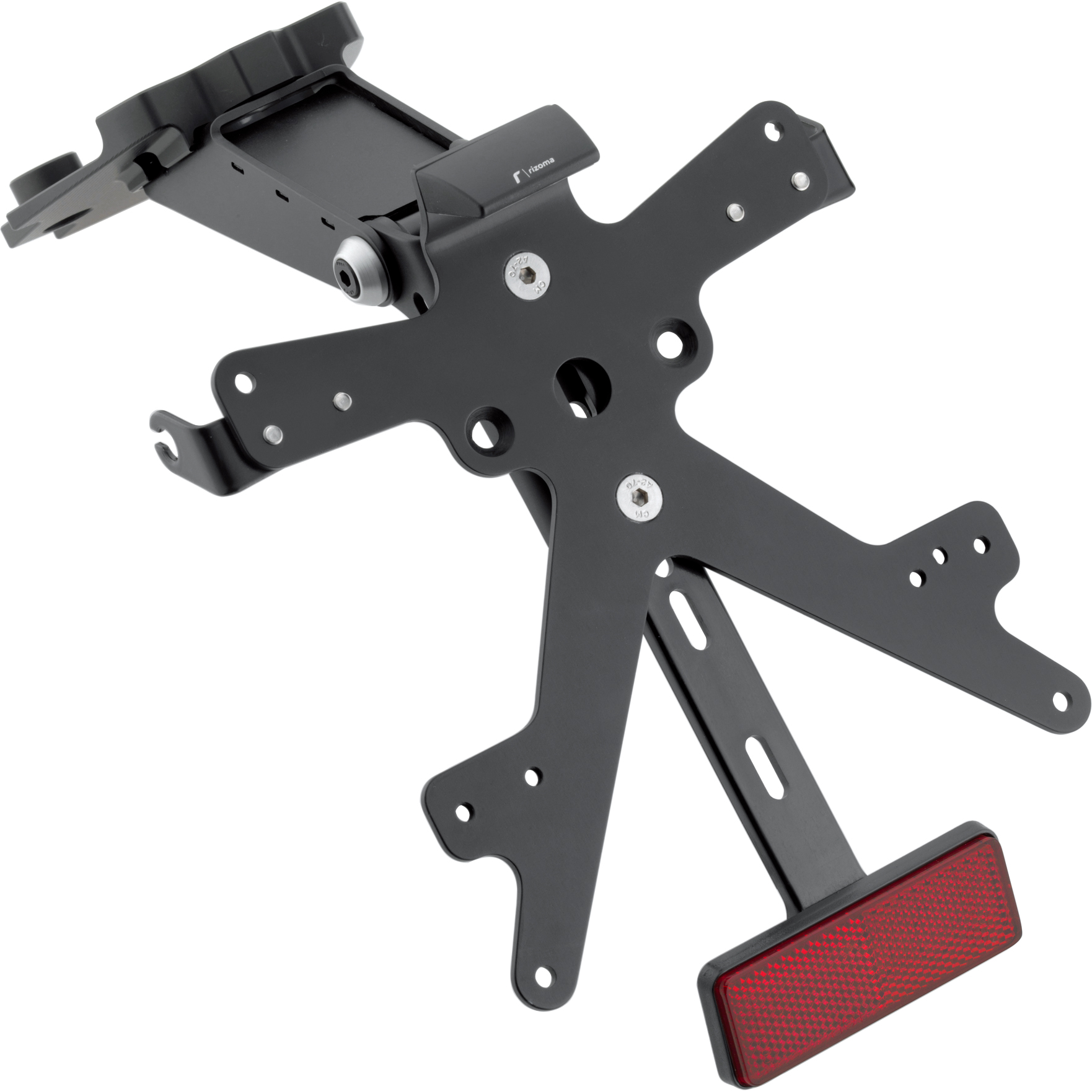 Rizoma Kennzeichenhalter Fox PT409B für Suzuki GSX-S 950/1000 /F - Motorradteile & Ersatzteile - Anbauteile