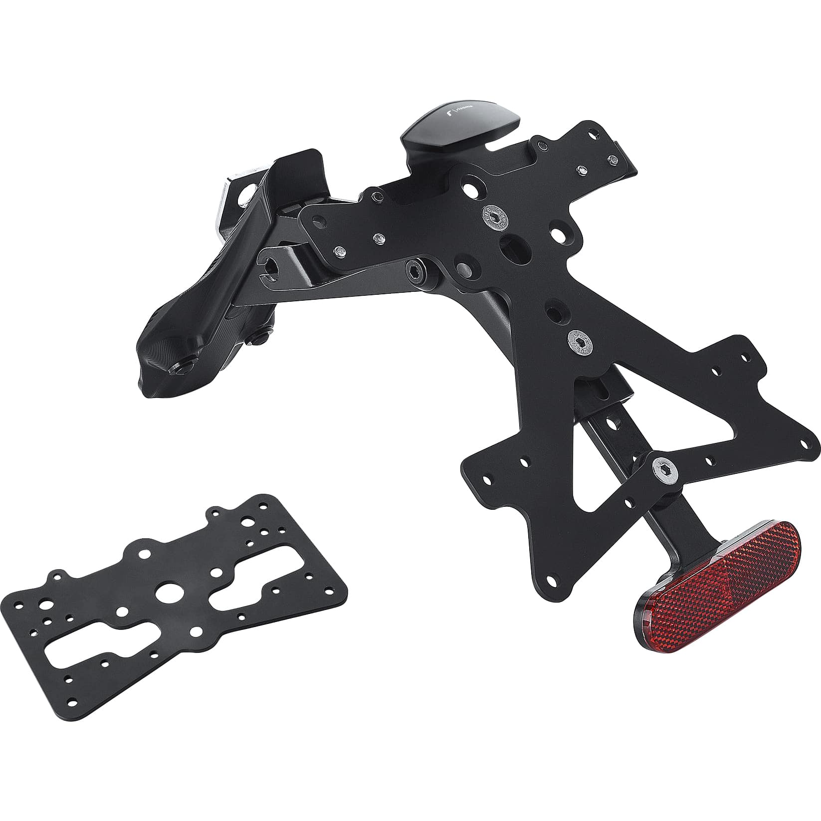 Rizoma Kennzeichenhalter Fox PT542B für Ducati Streetfighter V4 /S - Motorradteile & Ersatzteile - Anbauteile