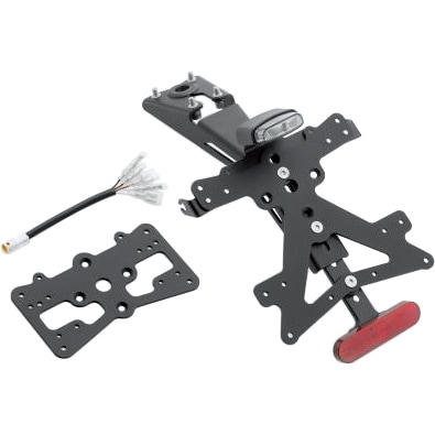 Rizoma Kennzeichenhalter Fox PT691B für KTM Duke 790/890 - Motorradteile & Ersatzteile - Anbauteile