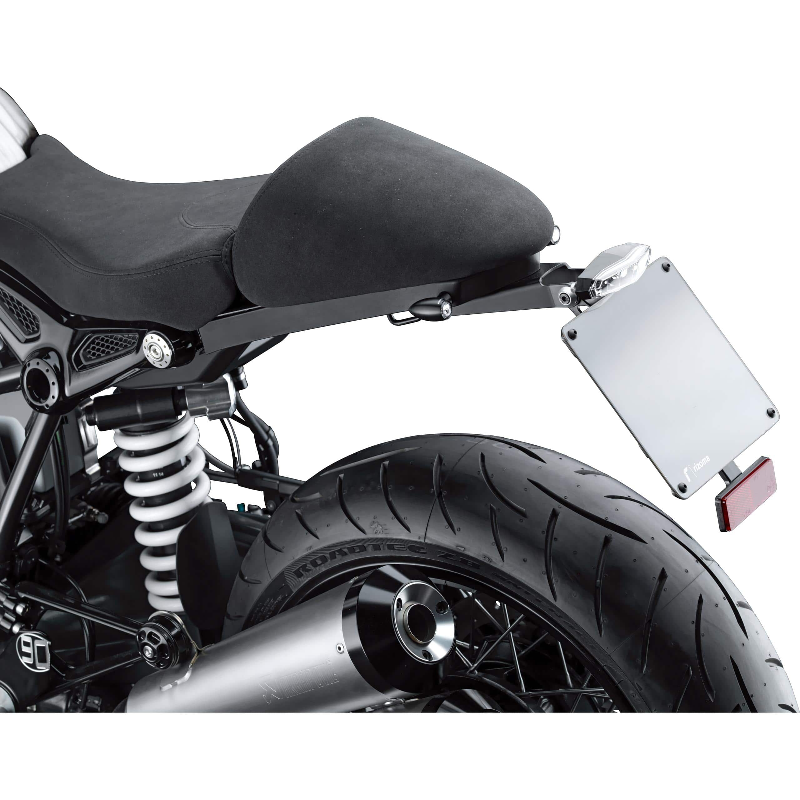 Rizoma Kennzeichenhalter Fox mit Rücklicht PT711B BMW R nineT - Motorradteile & Ersatzteile - Anbauteile