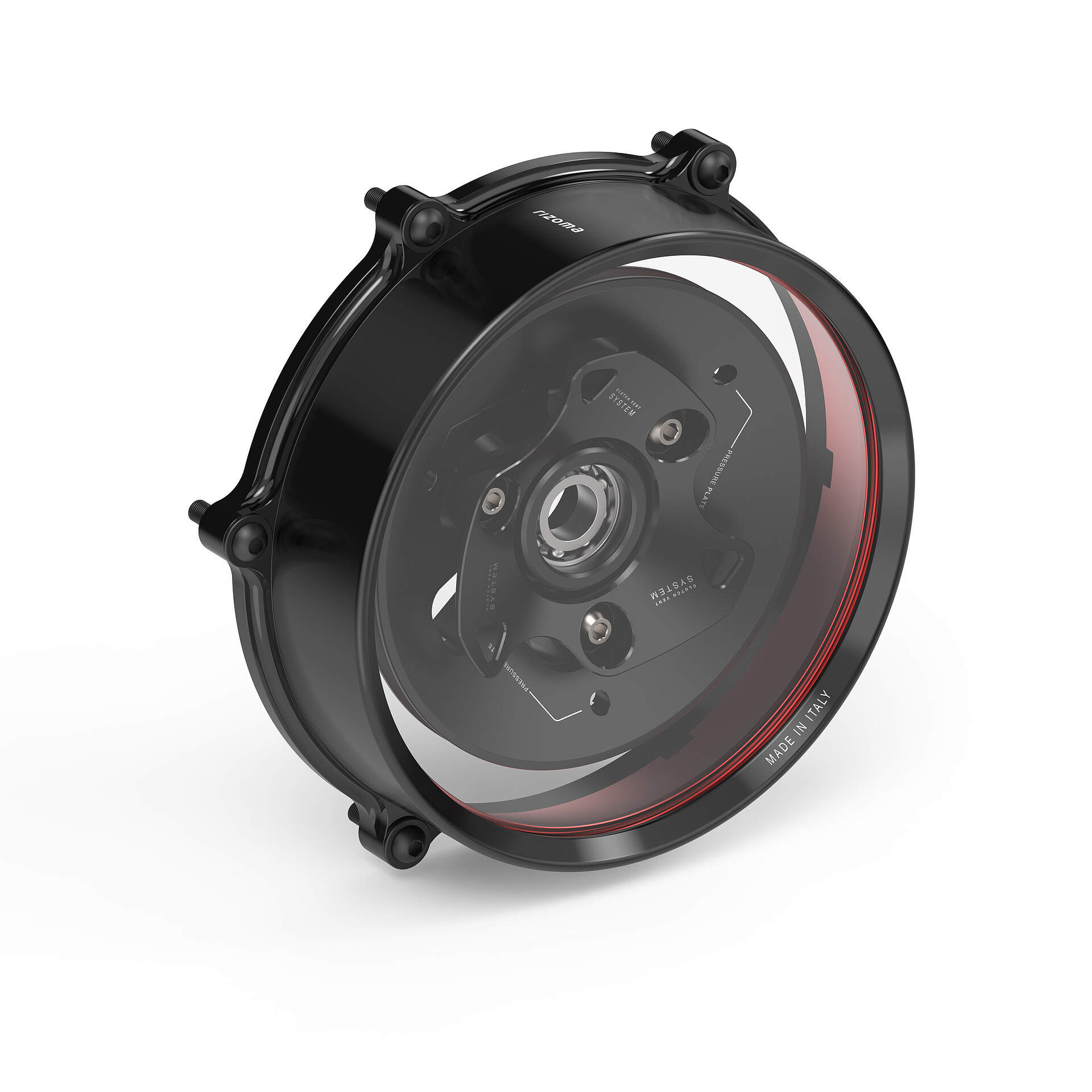 Rizoma Kupplungsdeckel ZDM181B schwarz für Ducati V4 Panigale/Stree - Motorradteile & Ersatzteile - Verkleidungen & Abdeckungen