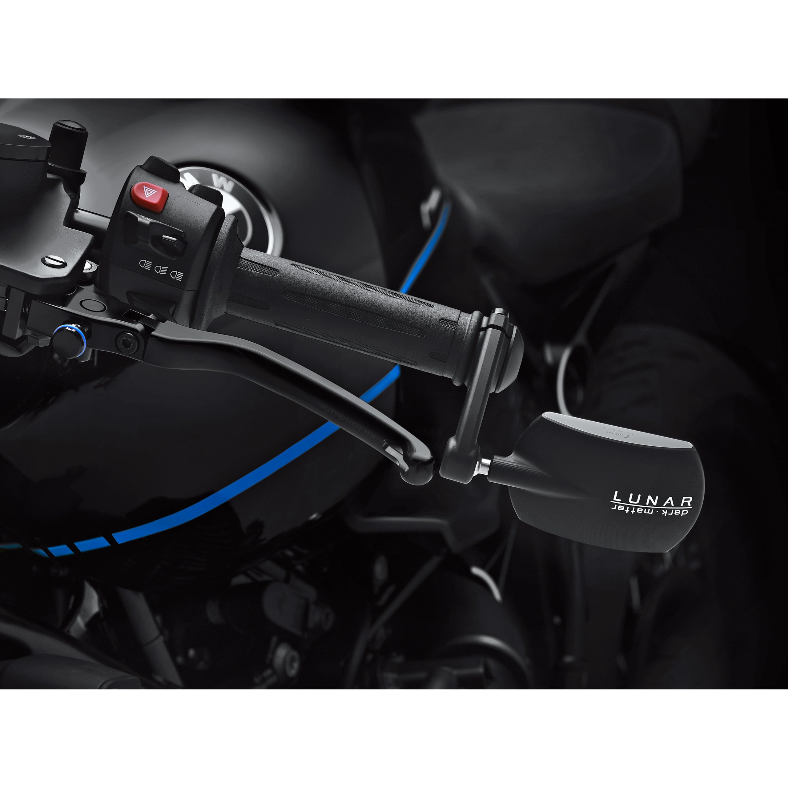 Rizoma Kupplungshebel einstellbar/klappbar 3D LCJ708B schwarz - Motorradteile & Ersatzteile - Lenker