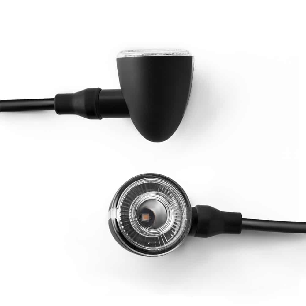 Rizoma LED Blinker/Rücklicht Paar Iride S Alu M8 Ø37mm TS165B schwa - Motorradteile & Ersatzteile - Beleuchtung