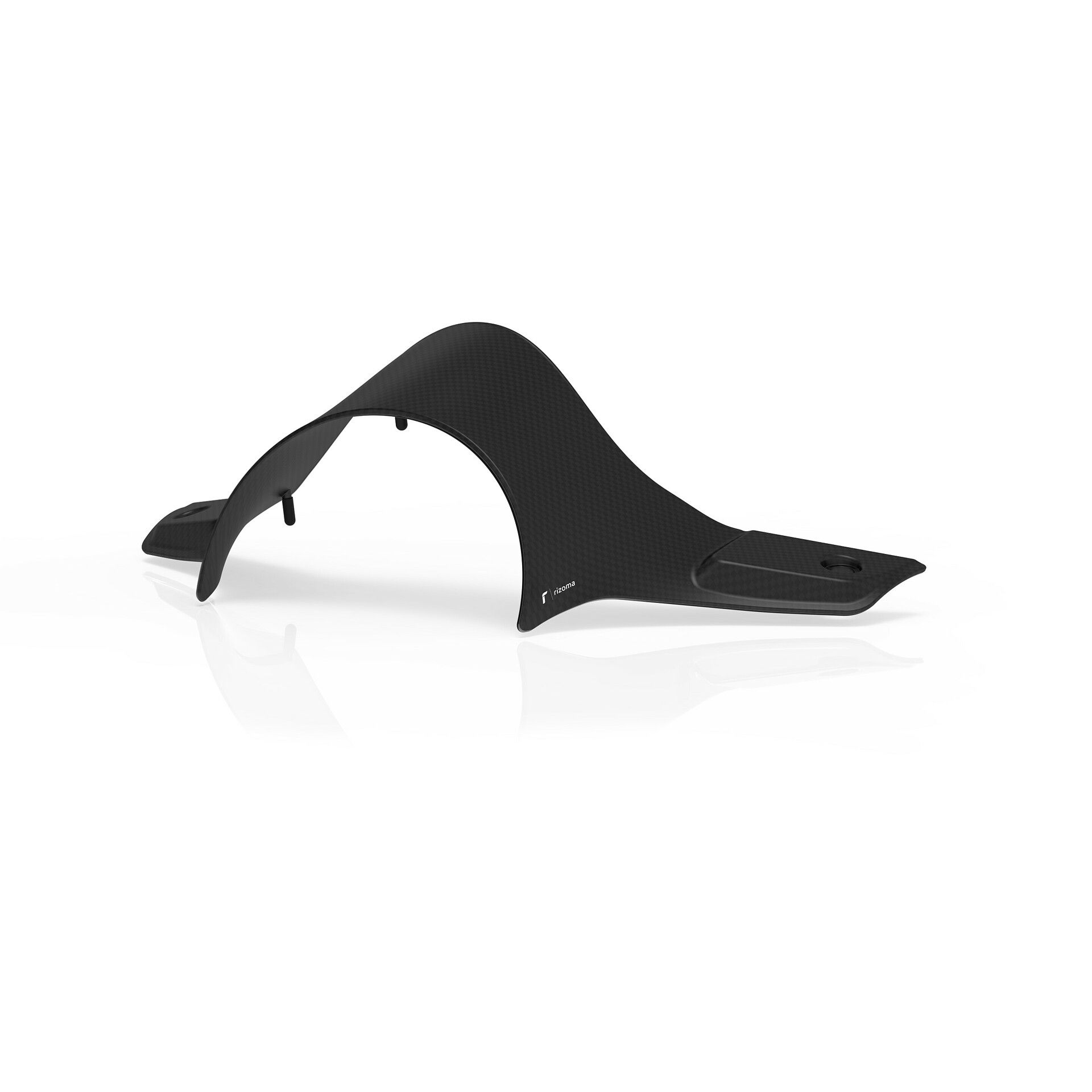 Rizoma Lampenmaske ZVP053K Carbon für Vespa GTS 2018-2022 - Motorradteile & Ersatzteile - Verkleidungen & Abdeckungen