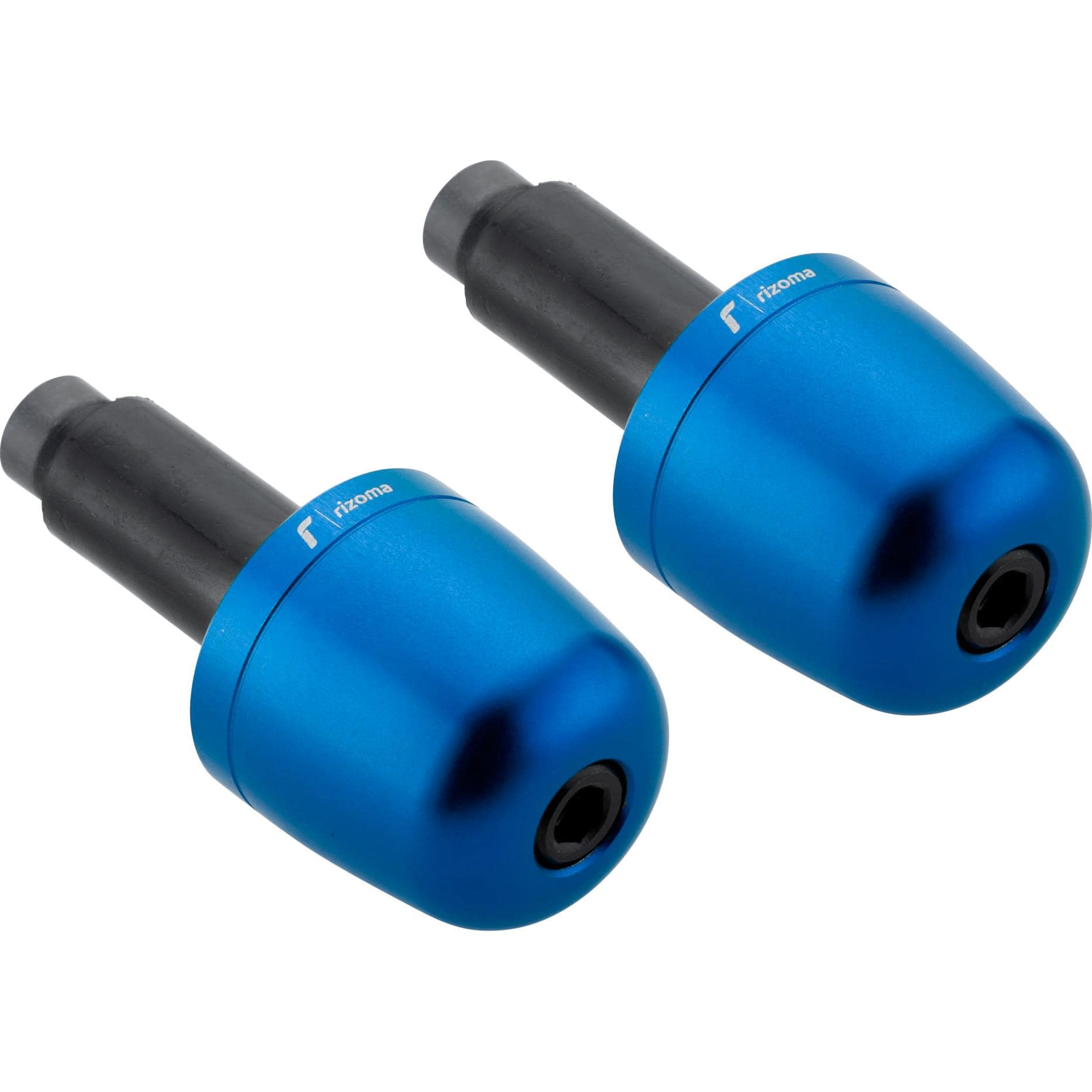 Rizoma Lenkerendenpaar MA302 blau - Motorradteile & Ersatzteile - Lenker