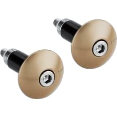 Rizoma Lenkerendenpaar MA531Z bronze - Motorradteile & Ersatzteile - Lenker