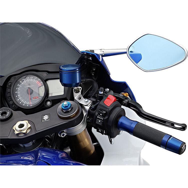 Rizoma Lenkergriffe Sport Alu für 22mm GR205U blau - Motorradteile & Ersatzteile - Lenker