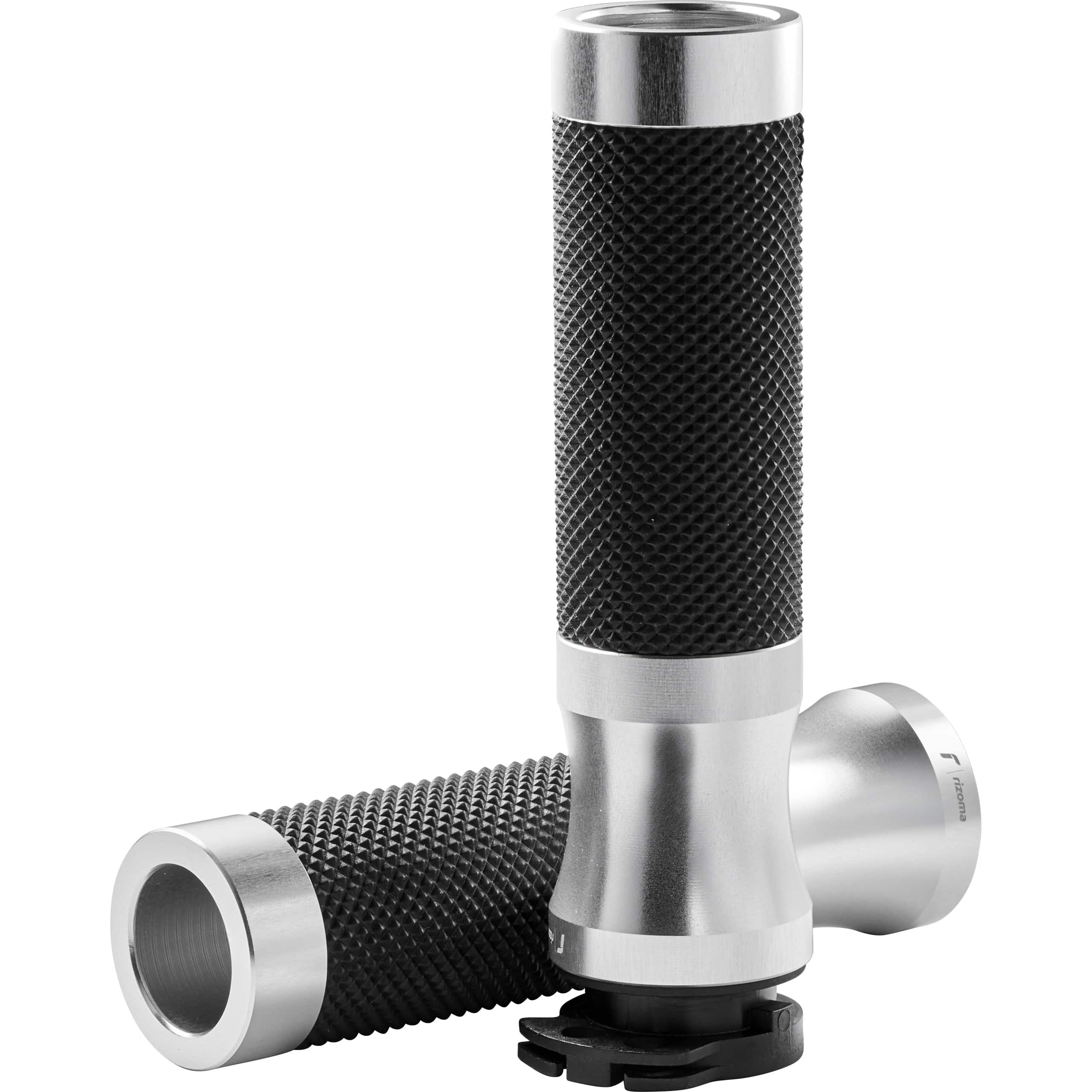 Rizoma Lenkergriffe Sport Alu für 22mm GR255A silber - Motorradteile & Ersatzteile - Lenker