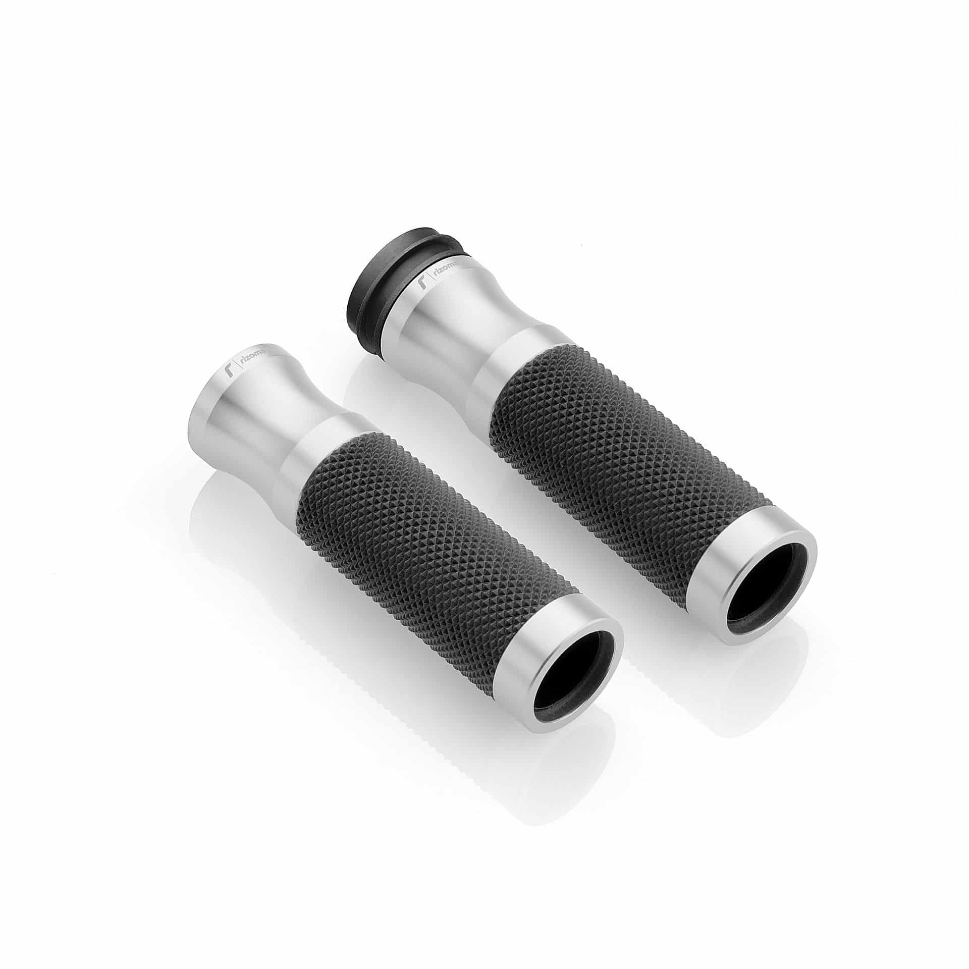 Rizoma Lenkergriffe Sport Ride by Wire für 22mm GRDW205Z22A silber - Motorradteile & Ersatzteile - Lenker