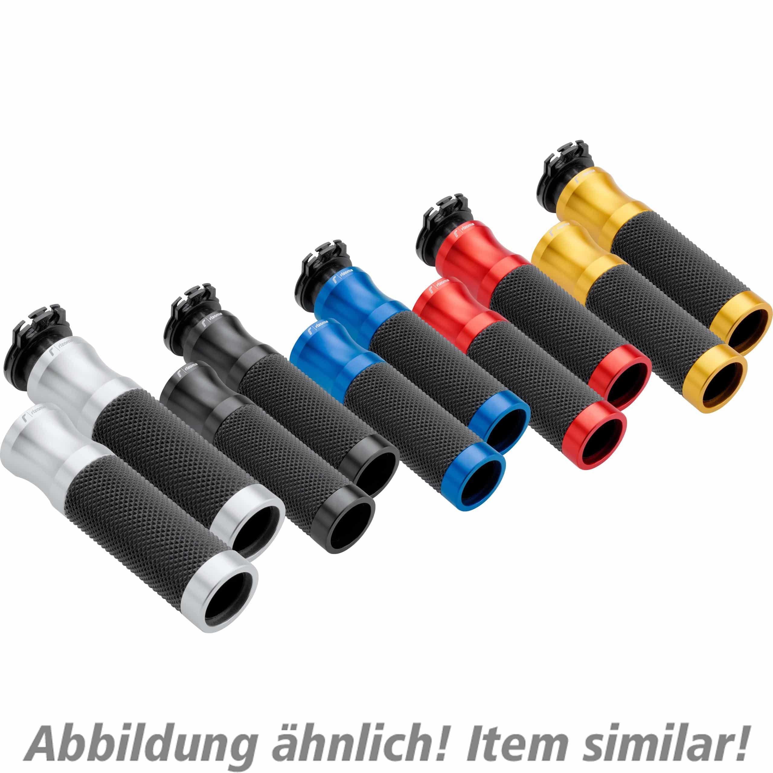 Rizoma Lenkergriffe Sport Wire für 22mm GRDW205Z10B schwarz - Motorradteile & Ersatzteile - Lenker