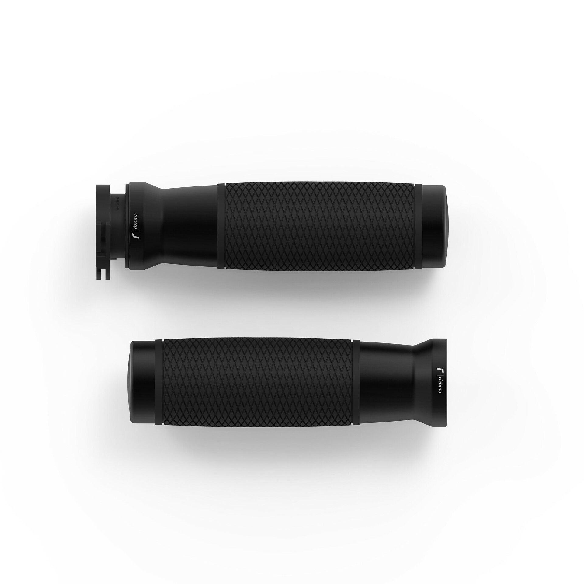 Rizoma Lenkergriffe Urlo RS Alu GR256B schwarz für Vespa - Motorradteile & Ersatzteile - Lenker