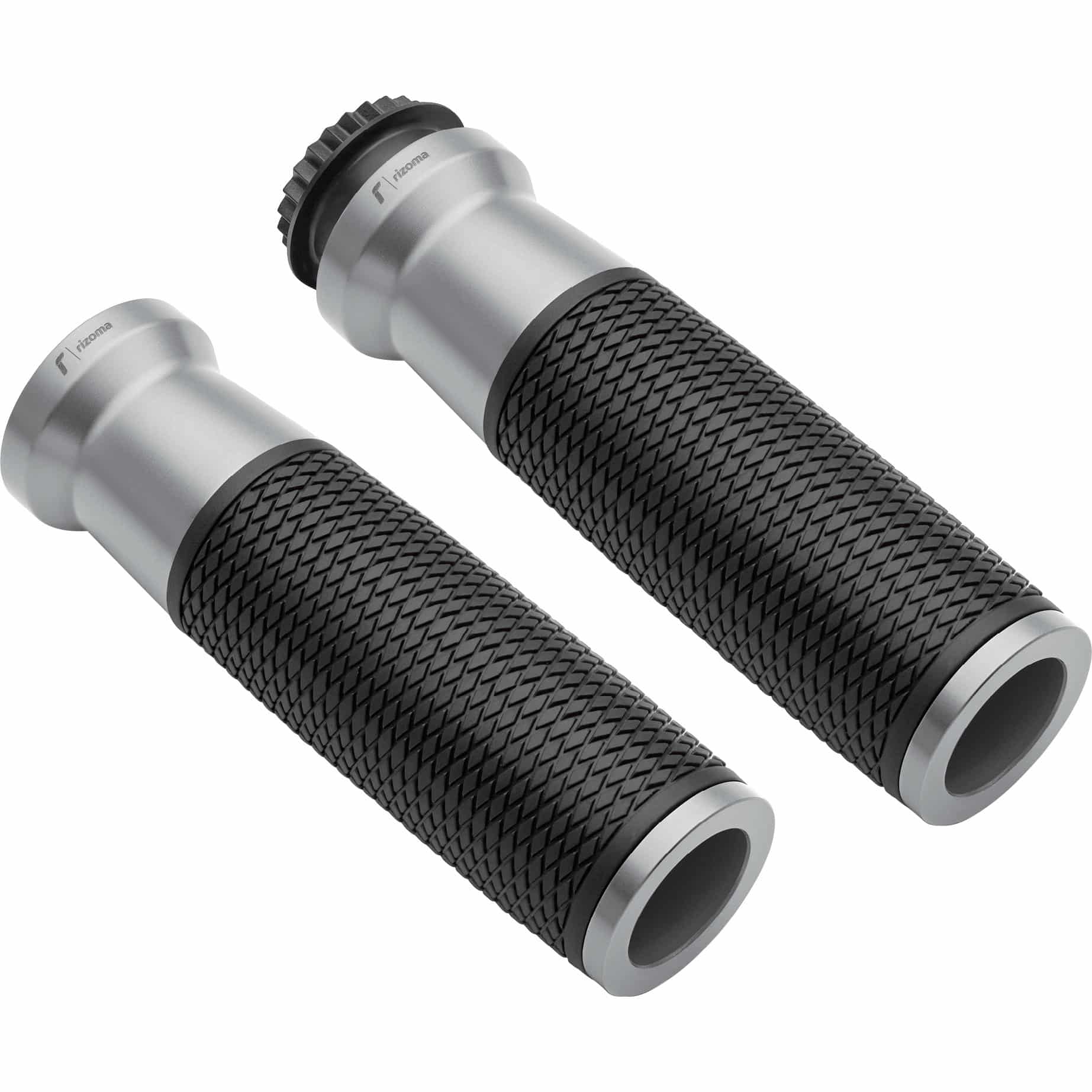 Rizoma Lenkergriffe Urlo RS Alu für 22mm GR222A silber - Motorradteile & Ersatzteile - Lenker