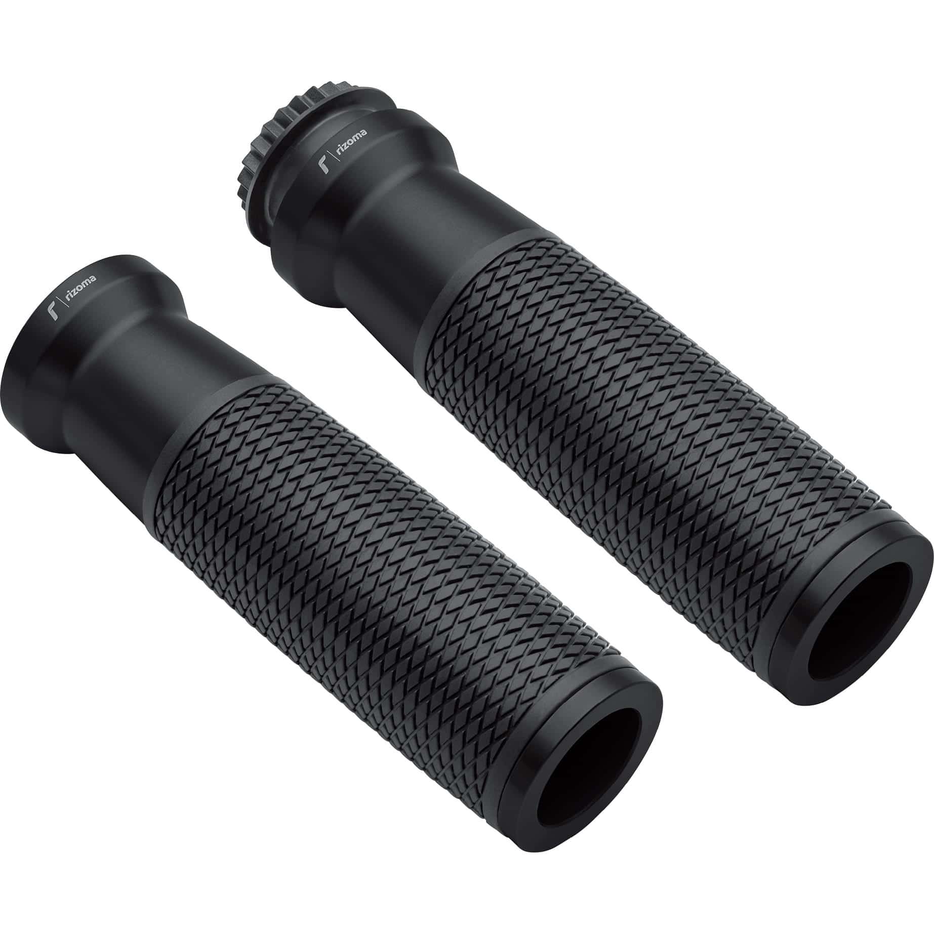 Rizoma Lenkergriffe Urlo RS Alu für 22mm GR222B schwarz - Motorradteile & Ersatzteile - Lenker