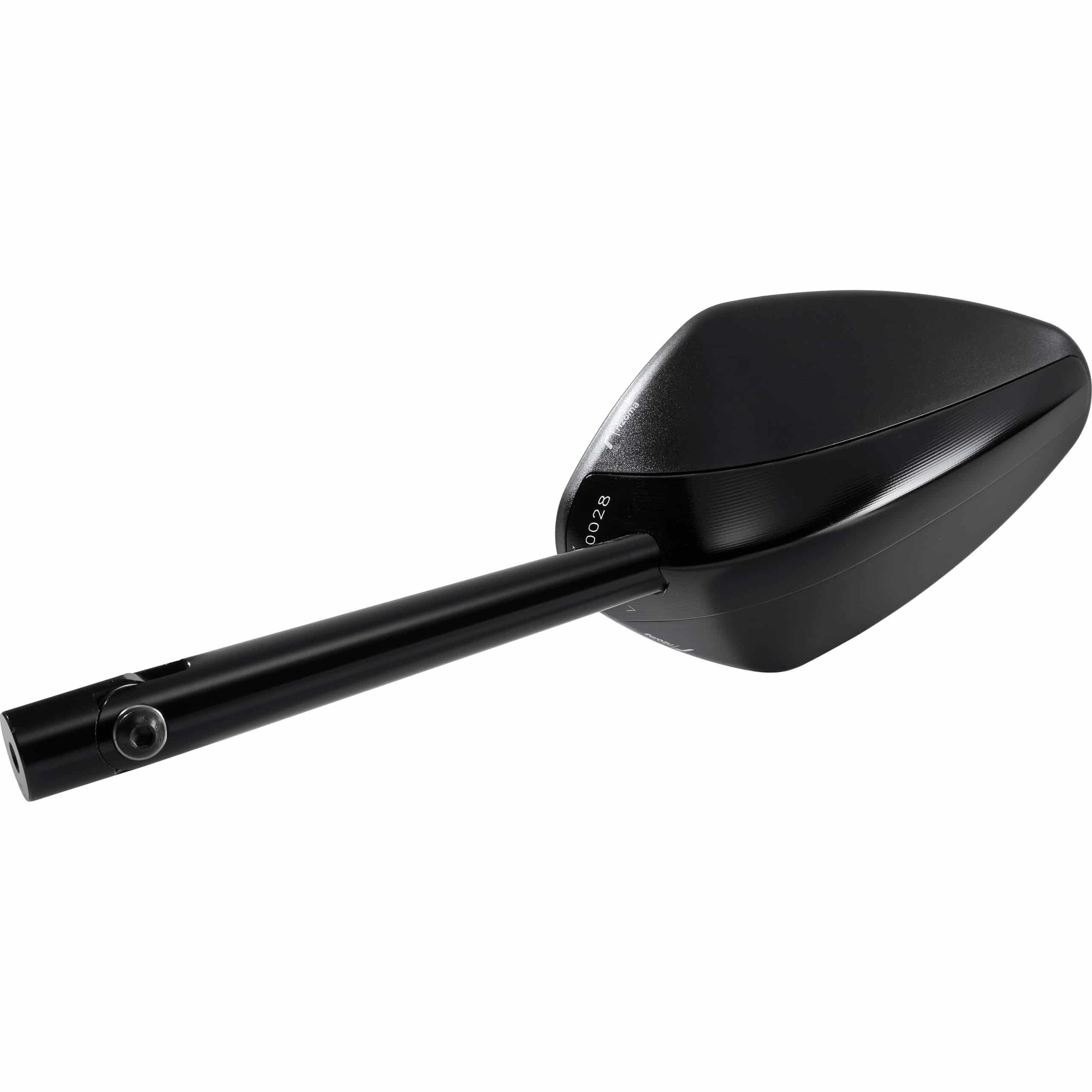Rizoma Lenkerspiegel ohne Aufnahme Veloce BS206B schwarz - Motorradteile & Ersatzteile - Motorradspiegel