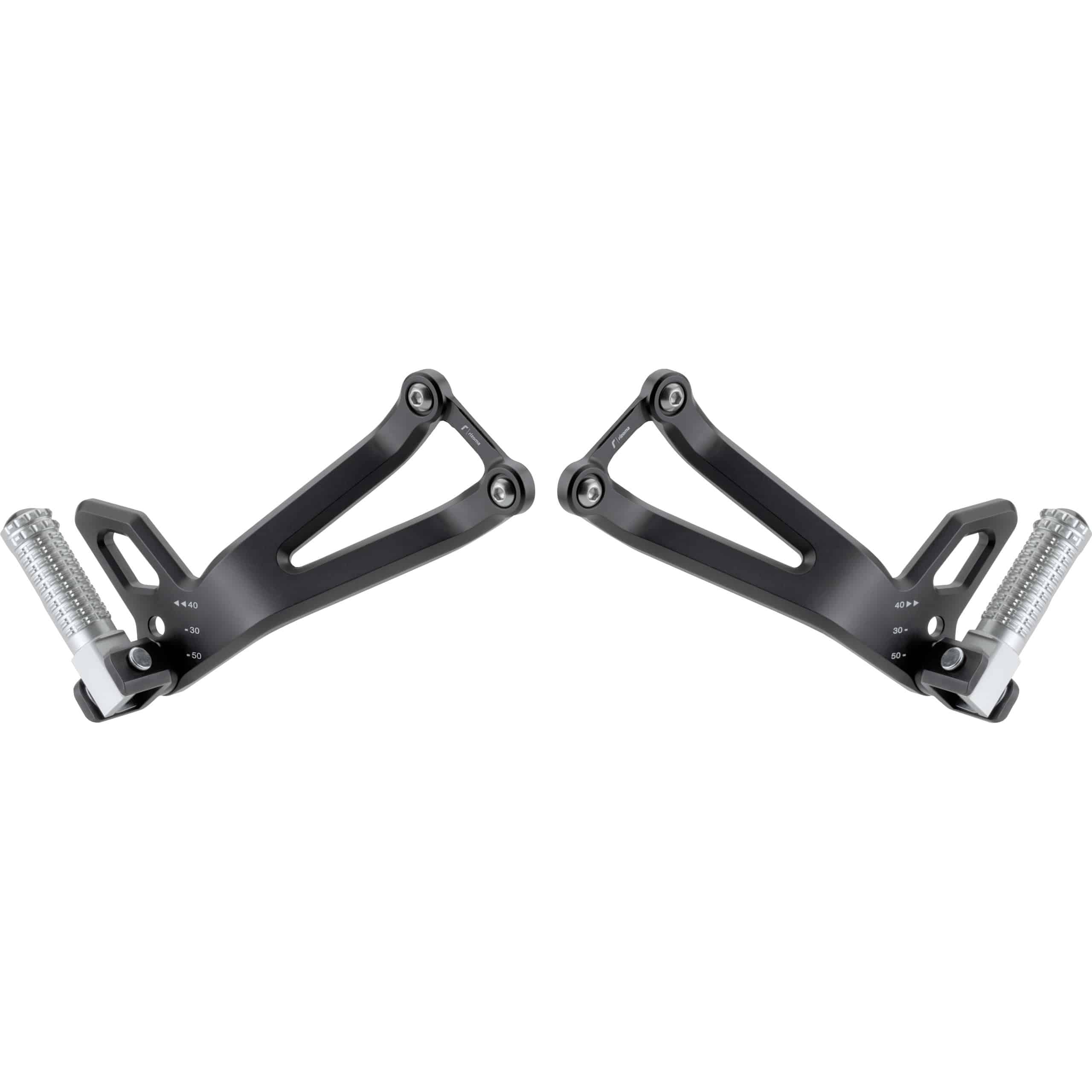 Rizoma Soziusrasten Halter Kit PE680B für Yamaha MT/Tracer/XSR - Motorradteile & Ersatzteile - Fußrasten & Hebel