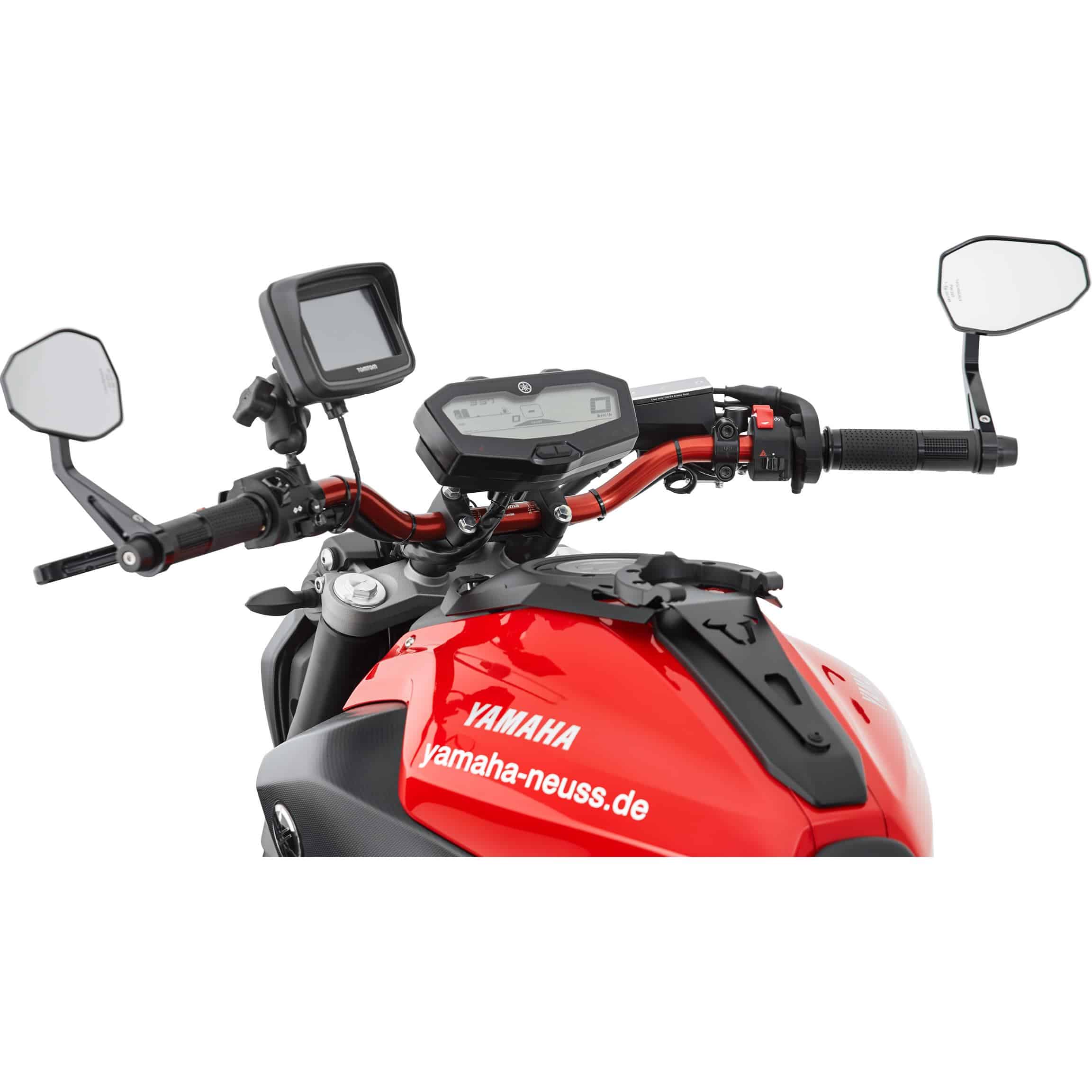 Rizoma Superbike Lenker 22mm Alu MA001R rot - Motorradteile & Ersatzteile - Lenker