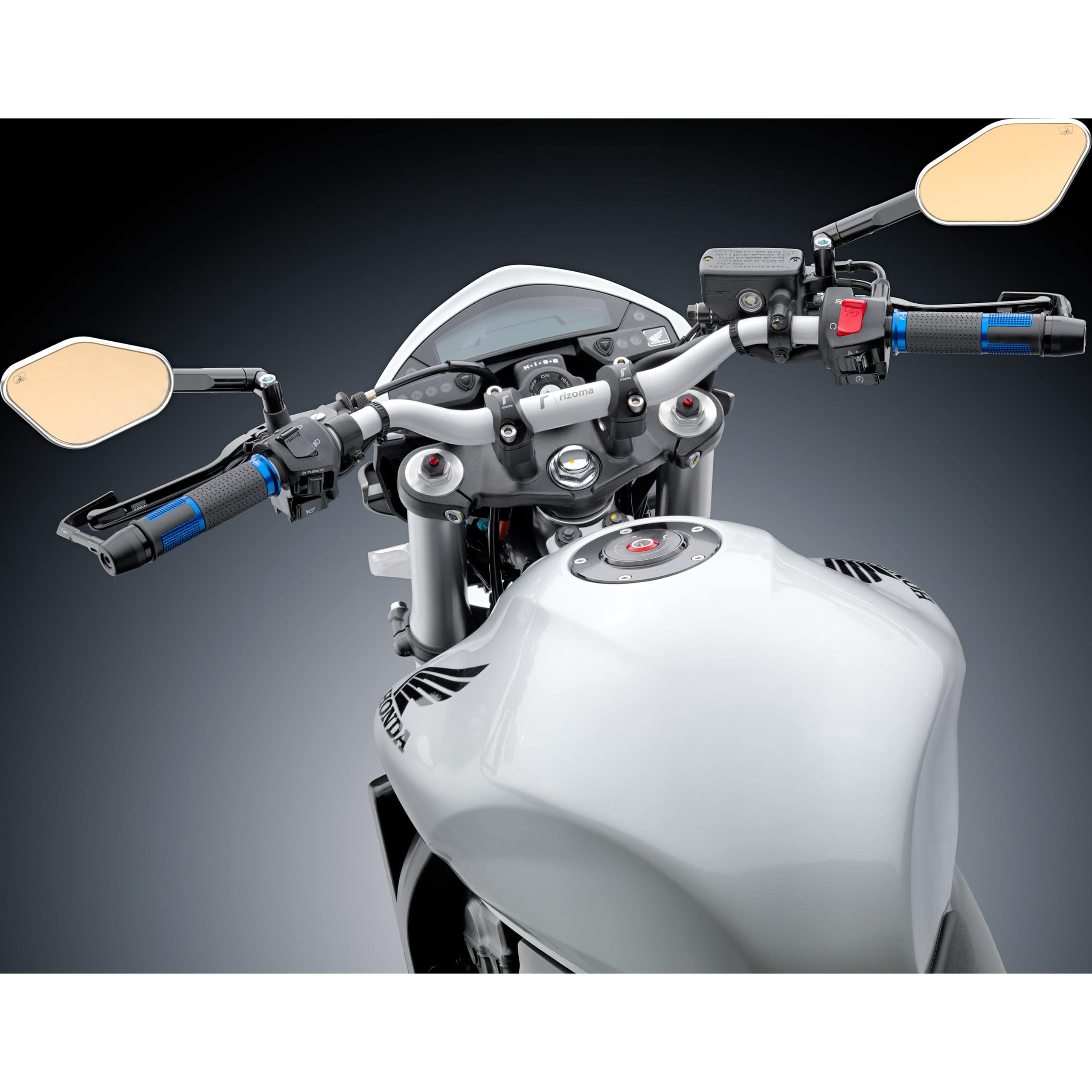 Rizoma Tankdeckel abschließbar Honda 7-Loch schwarz - Motorradteile & Ersatzteile - Verkleidungen & Abdeckungen