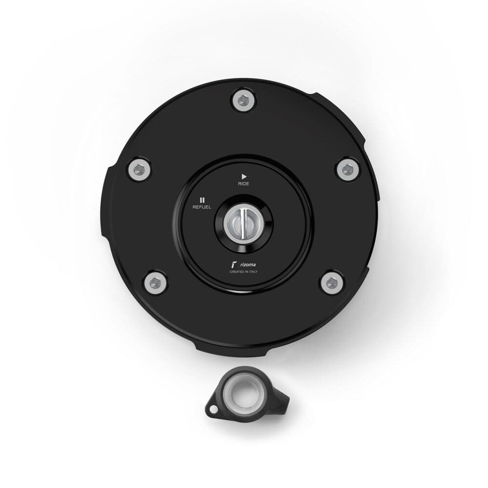 Rizoma Tankdeckel abschließbar TF062B schwarz für Yamaha MT-09 /SP - Motorradteile & Ersatzteile - Verkleidungen & Abdeckungen