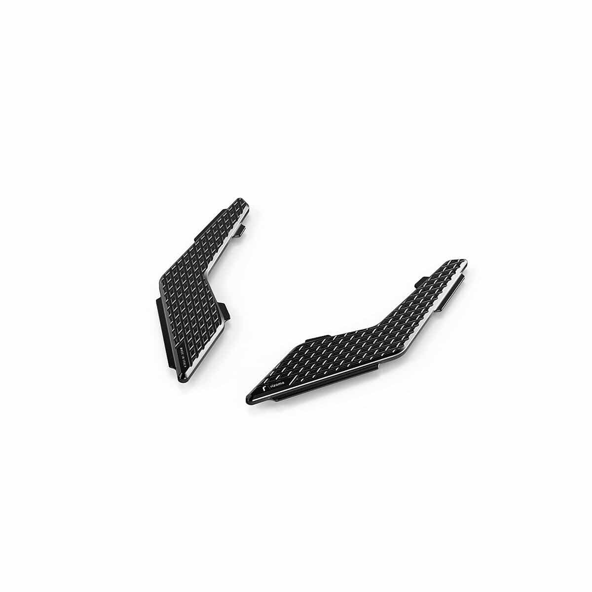 Rizoma Trittbrettverkleidung Alu ZYF063B schwarz für Yamaha XP 560 - Motorradteile & Ersatzteile - Fußrasten & Hebel