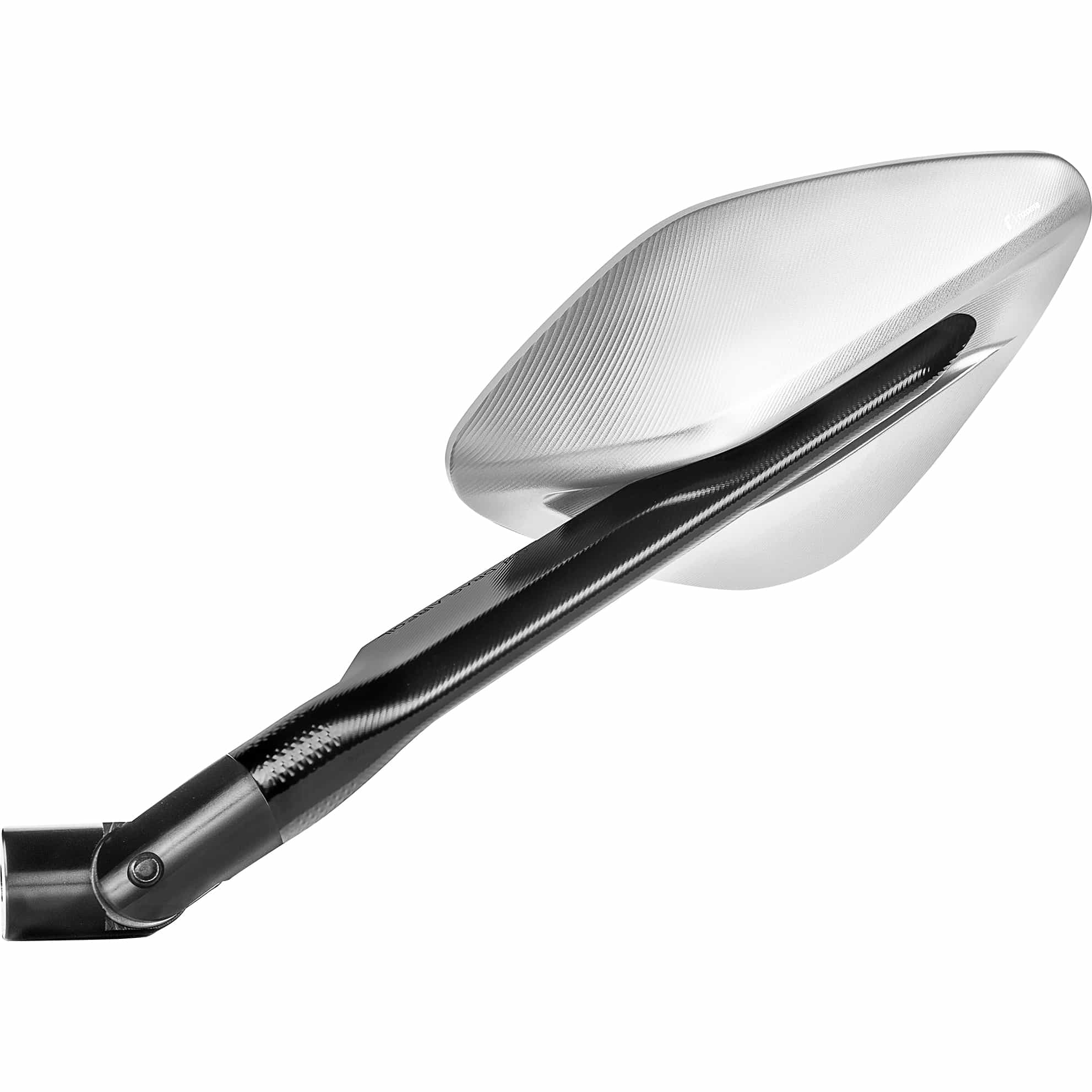 Rizoma Verkleidungsspiegel ohne Aufnahme Namic BS322A silber links - Motorradteile & Ersatzteile - Motorradspiegel