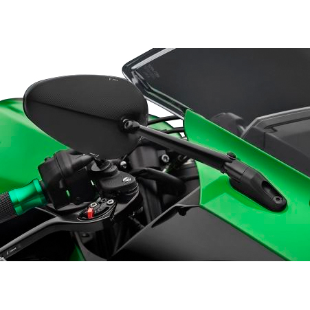 Rizoma Verkleidungsspiegeladapter BS779B 47/67x20mm für Kawasaki - Motorradteile & Ersatzteile - Motorradspiegel