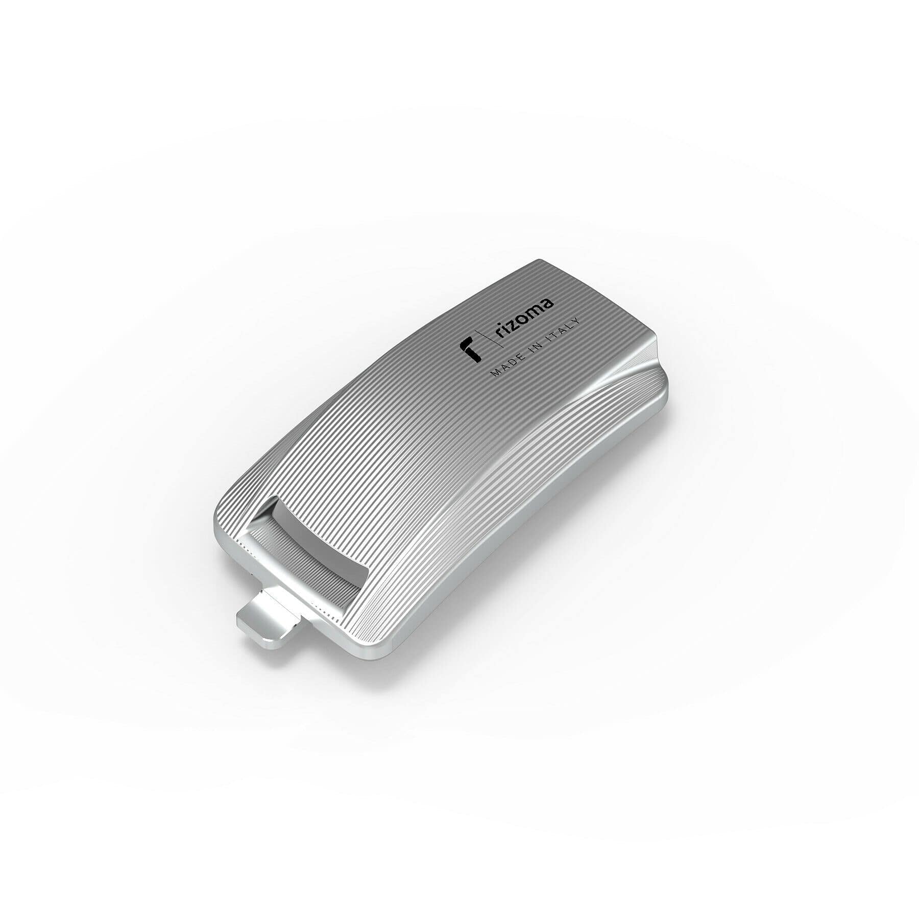 Rizoma Verkleidungsteil Alu Motorabdeckung ZVP044A silber für Vespa - Motorradteile & Ersatzteile - Verkleidungen & Abdeckungen