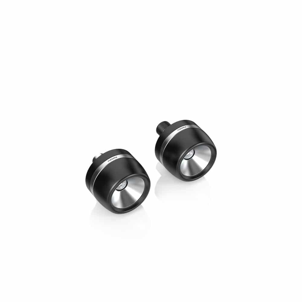Rizoma Vorderradsturzpads PW066A schwarz/silber für Honda - Motorradteile & Ersatzteile - Anbauteile