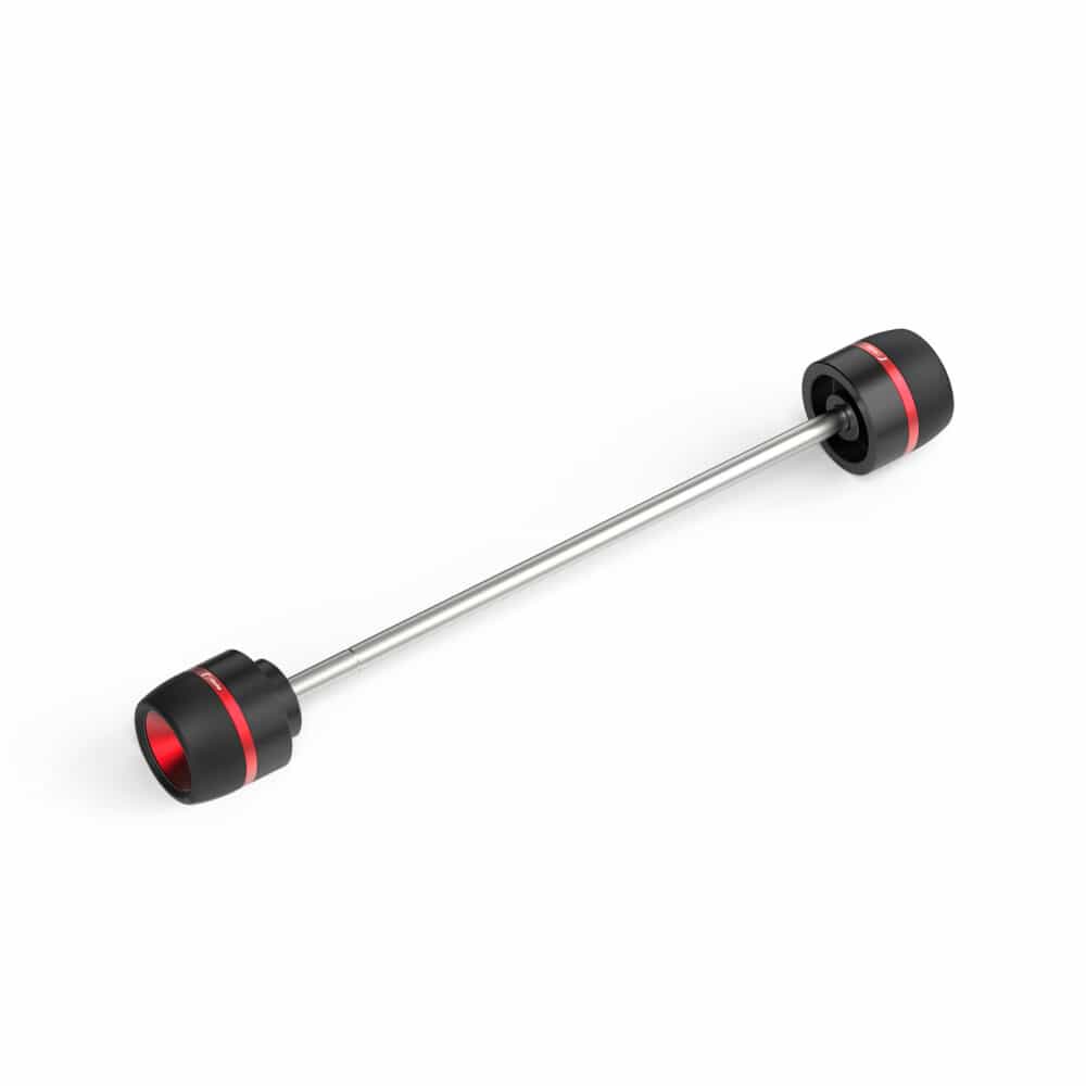 Rizoma Vorderradsturzpads PW223R schwarz/rot für Ducati - Motorradteile & Ersatzteile - Anbauteile