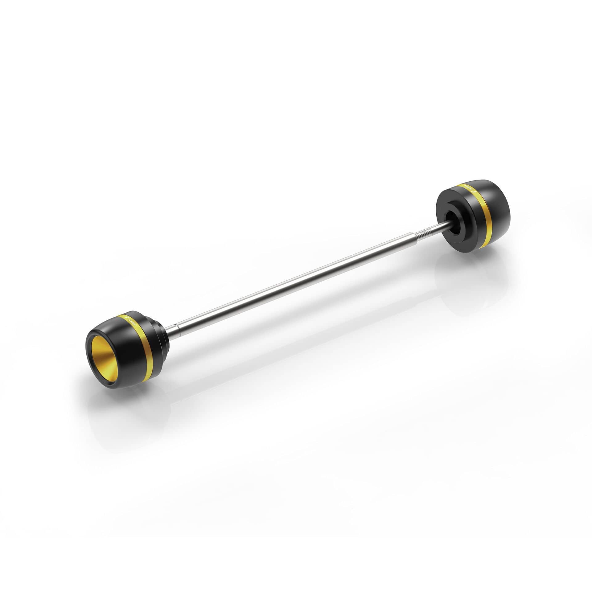 Rizoma Vorderradsturzpads PW466G schwarz/gold für Triumph Speed Tri - Motorradteile & Ersatzteile - Anbauteile