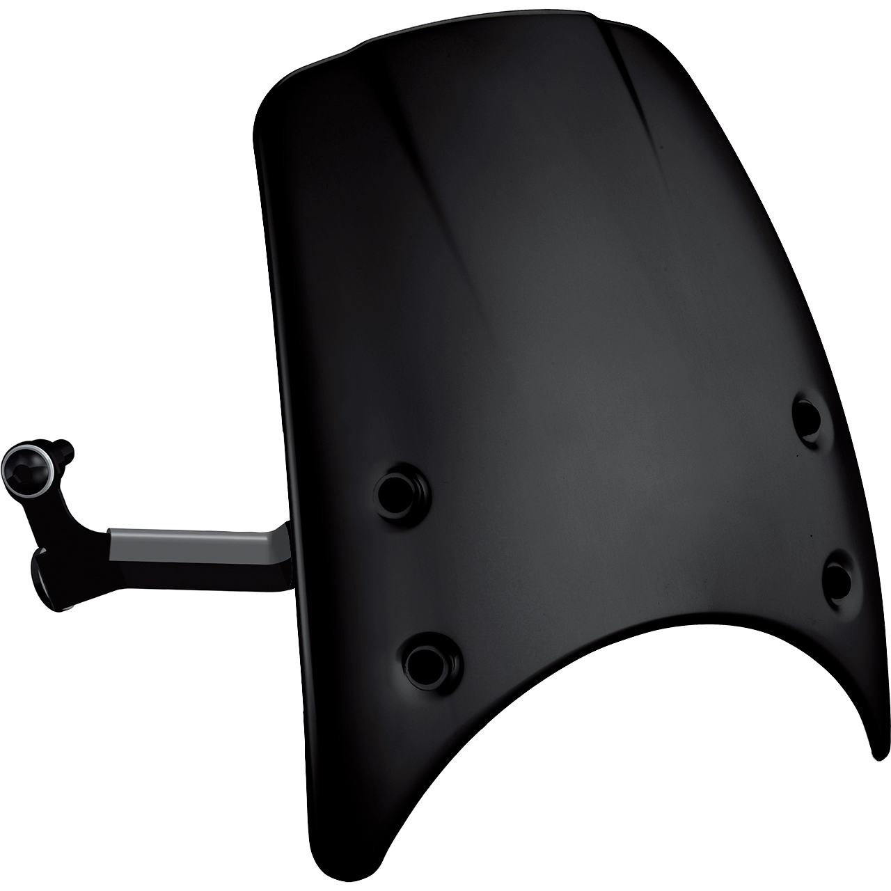 Rizoma Windschild Alu lang ZBW042B für BMW R nineT schwarz - Motorradteile & Ersatzteile - Anbauteile