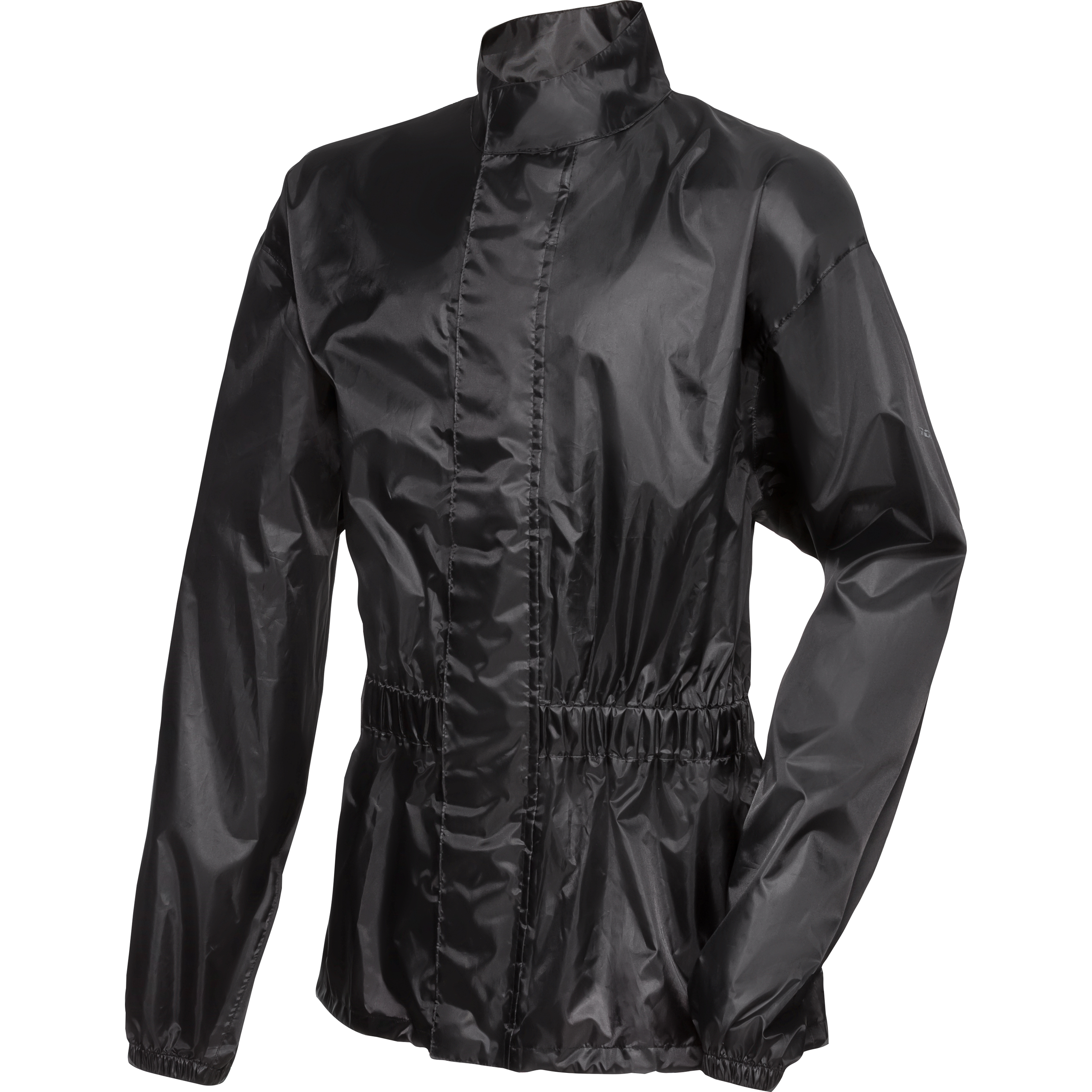Road Textil WP Regenjacke 1.0 schwarz 3XL - Motorradbekleidung - Wetterschutzkleidung