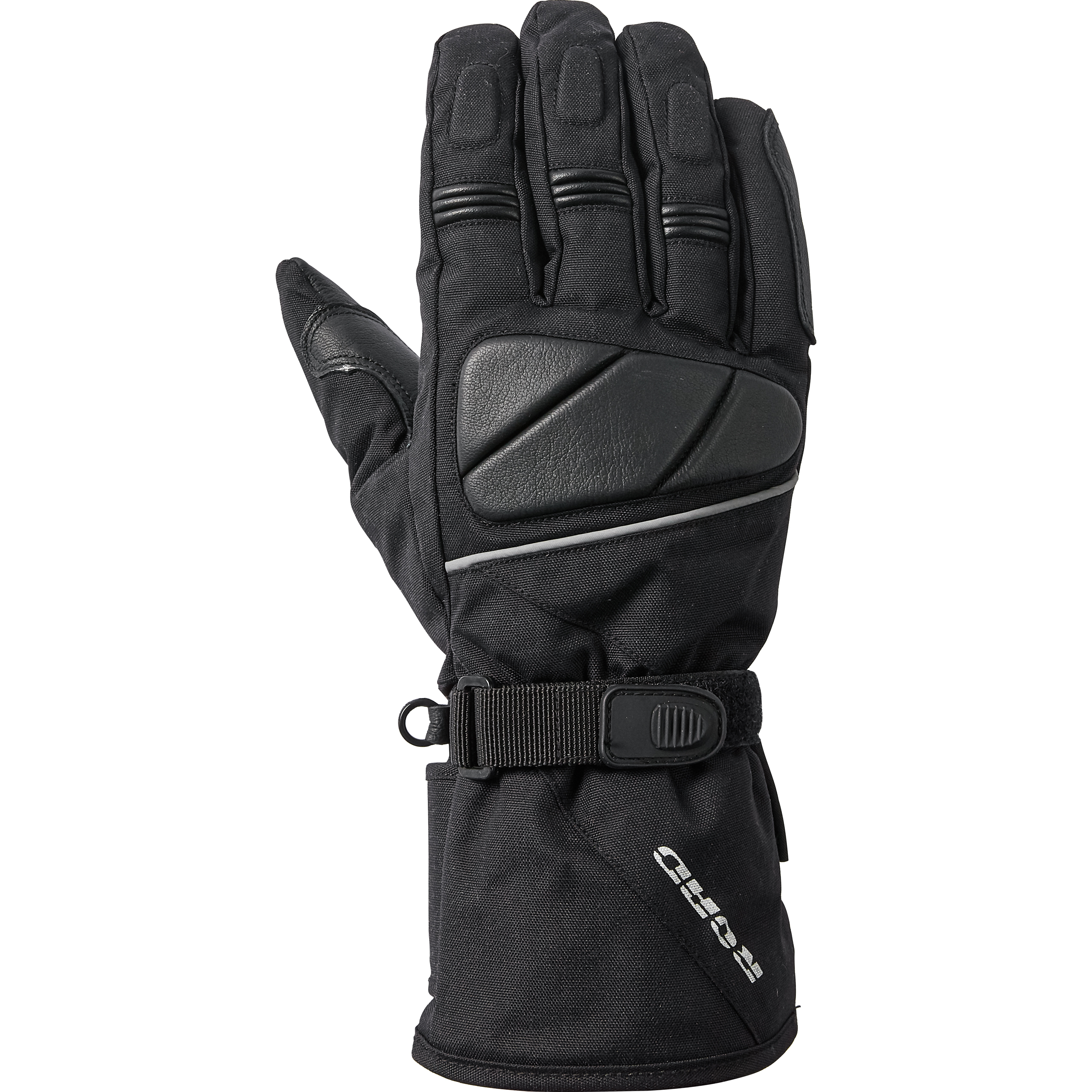 Road Tour Leder-/Textilhandschuh 2.0 Damen lang schwarz 6 - Motorradbekleidung - Motorradhandschuhe