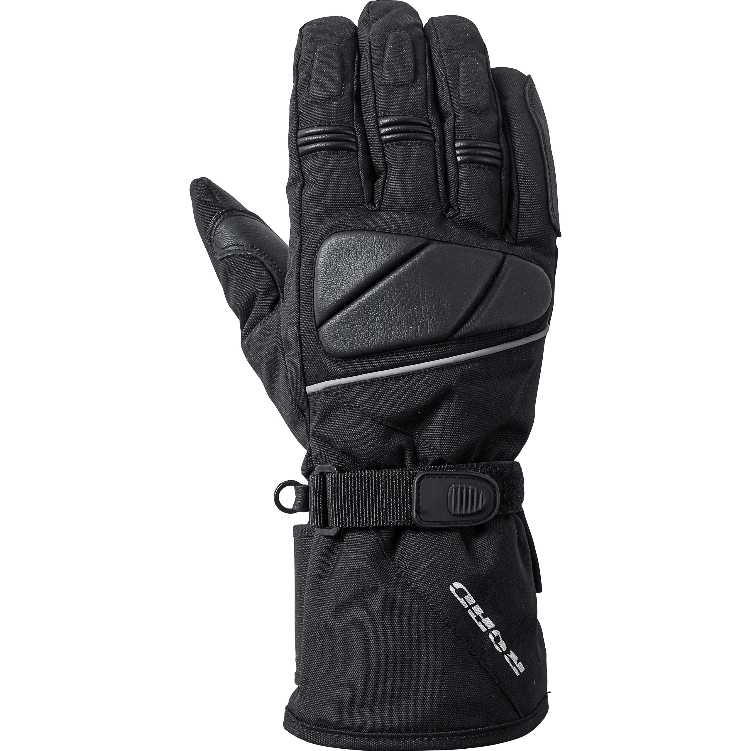 Road Tour Leder-/Textilhandschuh 2.0 lang schwarz 7 - Motorradbekleidung - Motorradhandschuhe