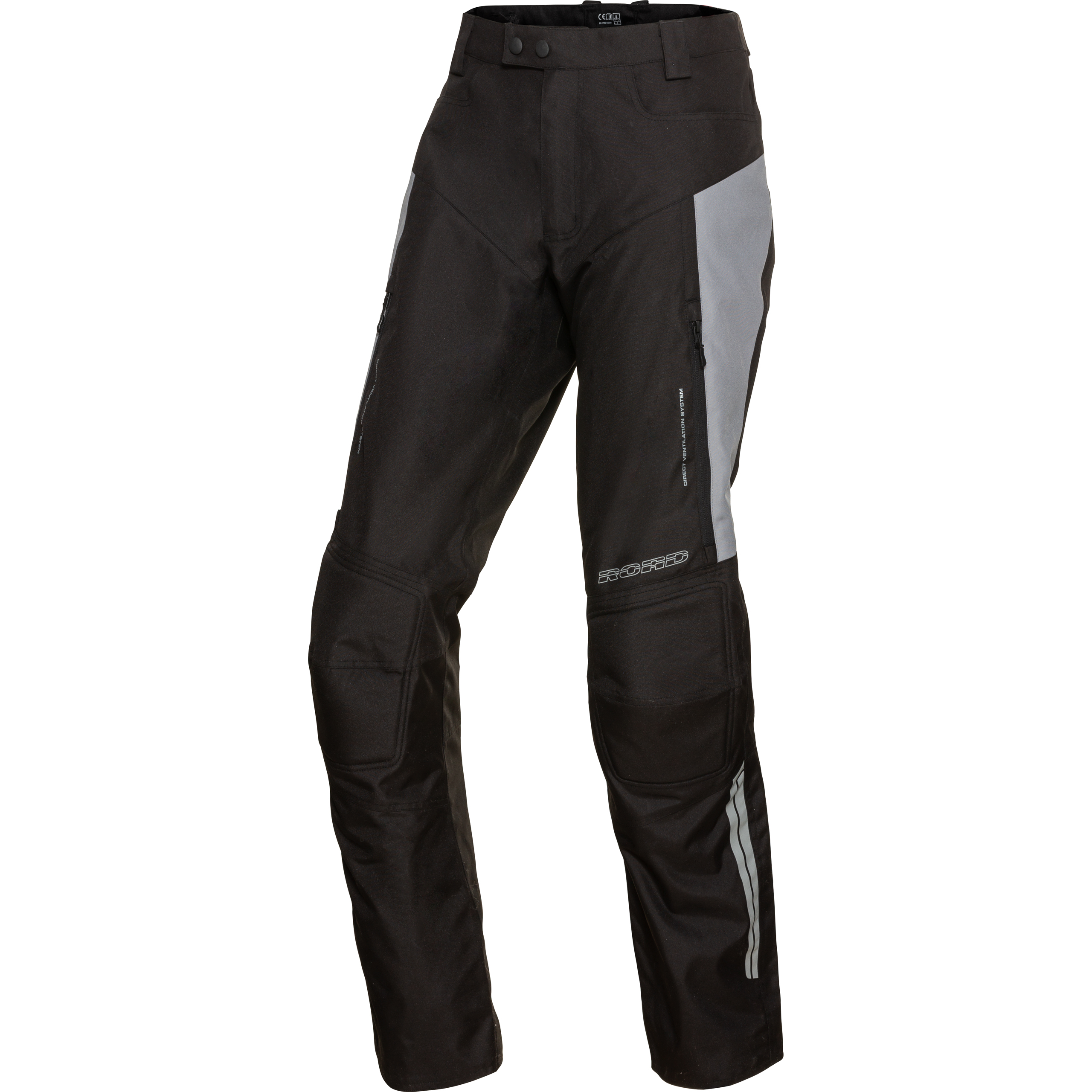 Road Touring Textilhose 2.0 schwarz/grau M - Motorradbekleidung - Touring Motorradbekleidung