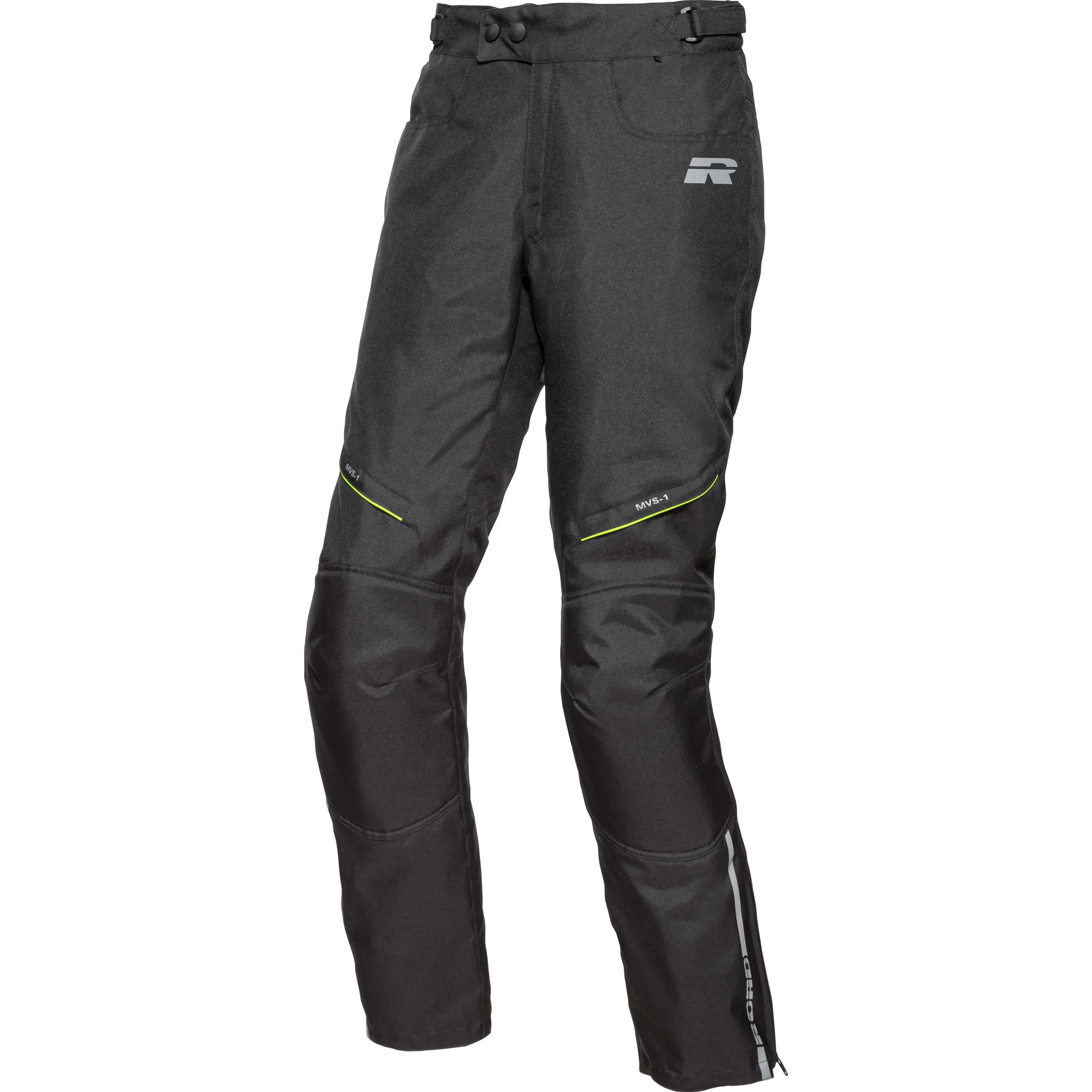 Road Touring WP Textilhose 1.0 schwarz/neongelb M - Motorradbekleidung - Motorradhosen