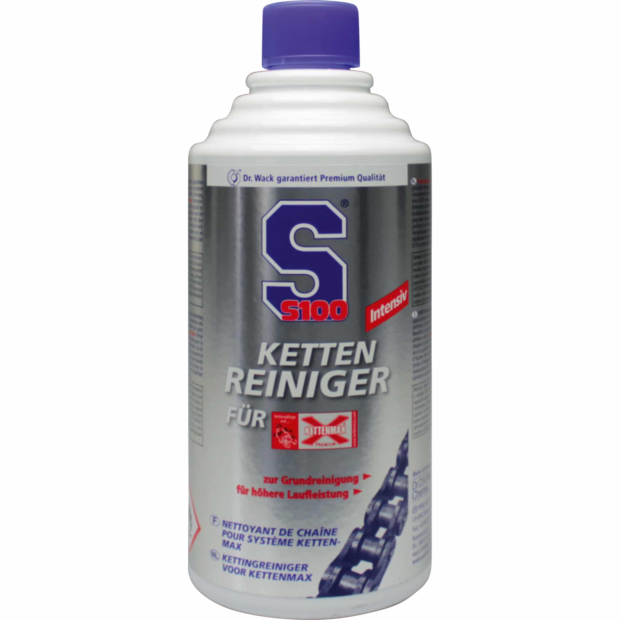 S100 Kettenreiniger für Ketten-Max 500 ml - Motorradzubehör - Reinigung & Pflege