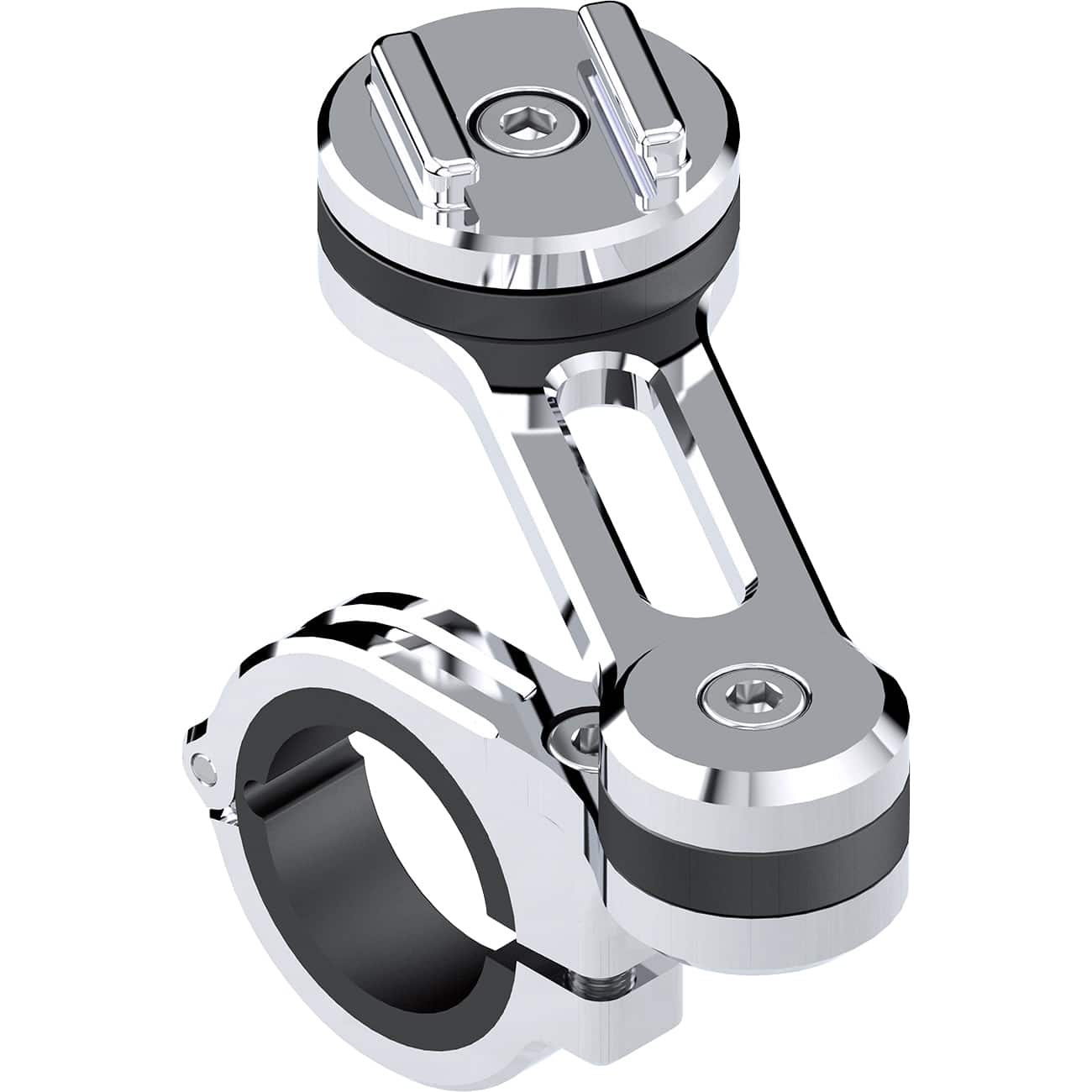 SP Connect Moto Mount Pro SPC+ Motorradlenkerhalterung chrom - Motorradzubehör - Multimedia