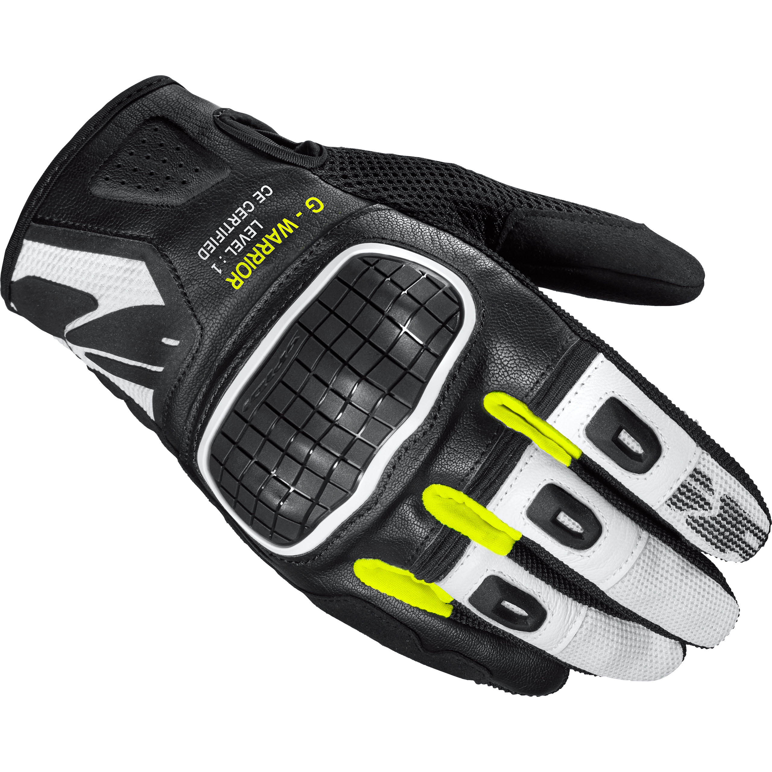 SPIDI G-Warrior Handschuh kurz neongelb XL - Motorradbekleidung - Motorradhandschuhe